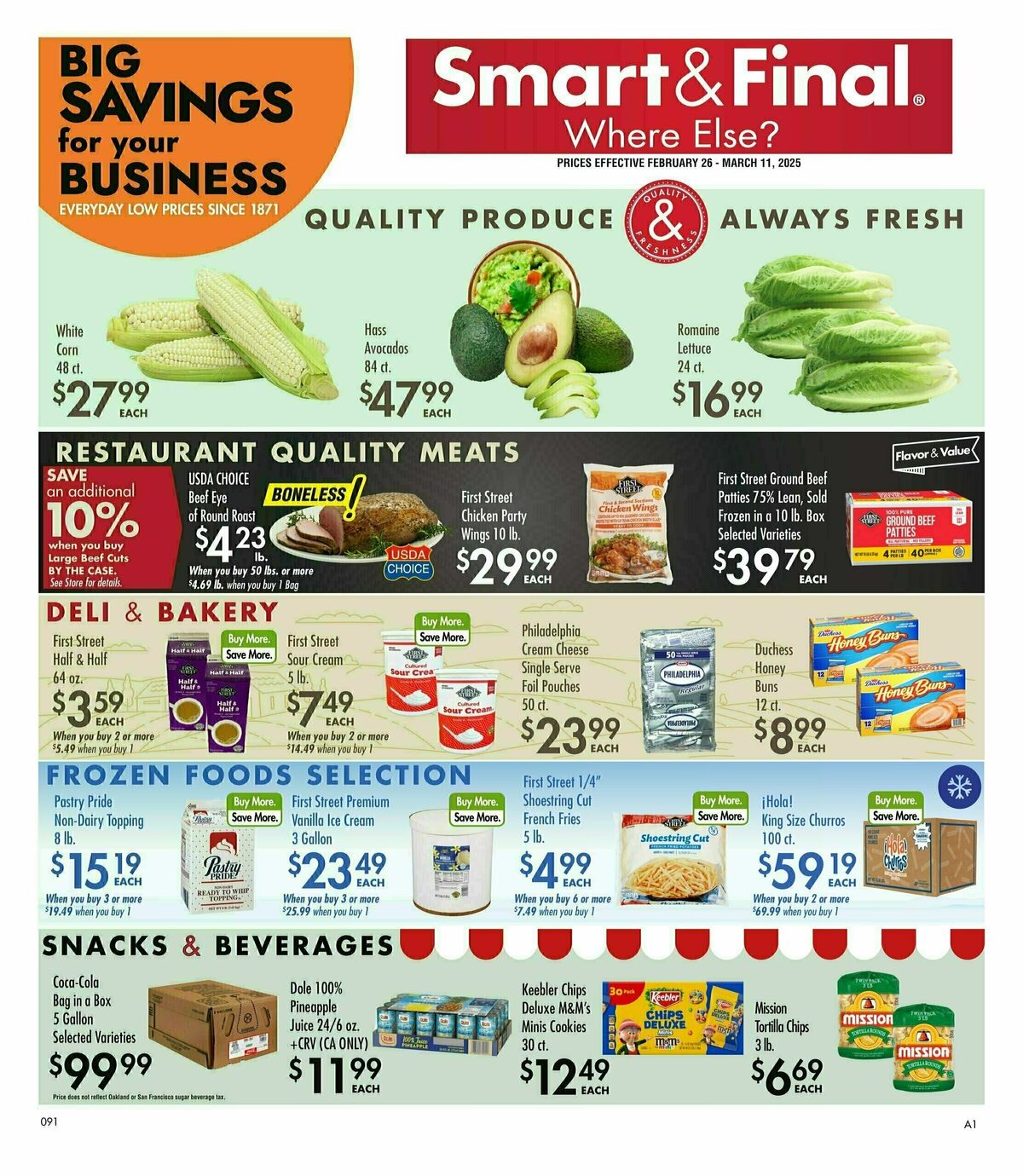 Smart & Final Weekly Ad from February 26