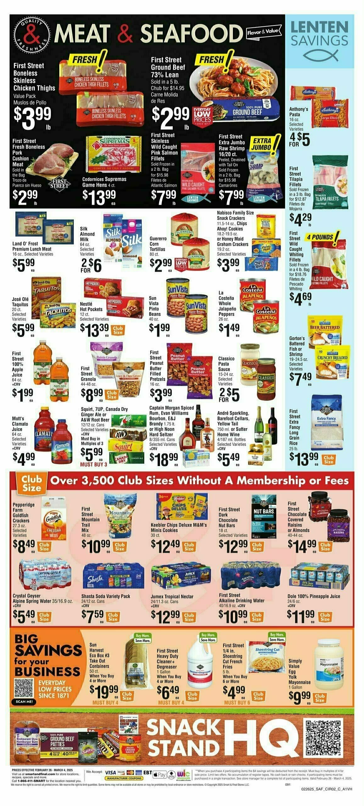 Smart & Final Weekly Ad from February 26