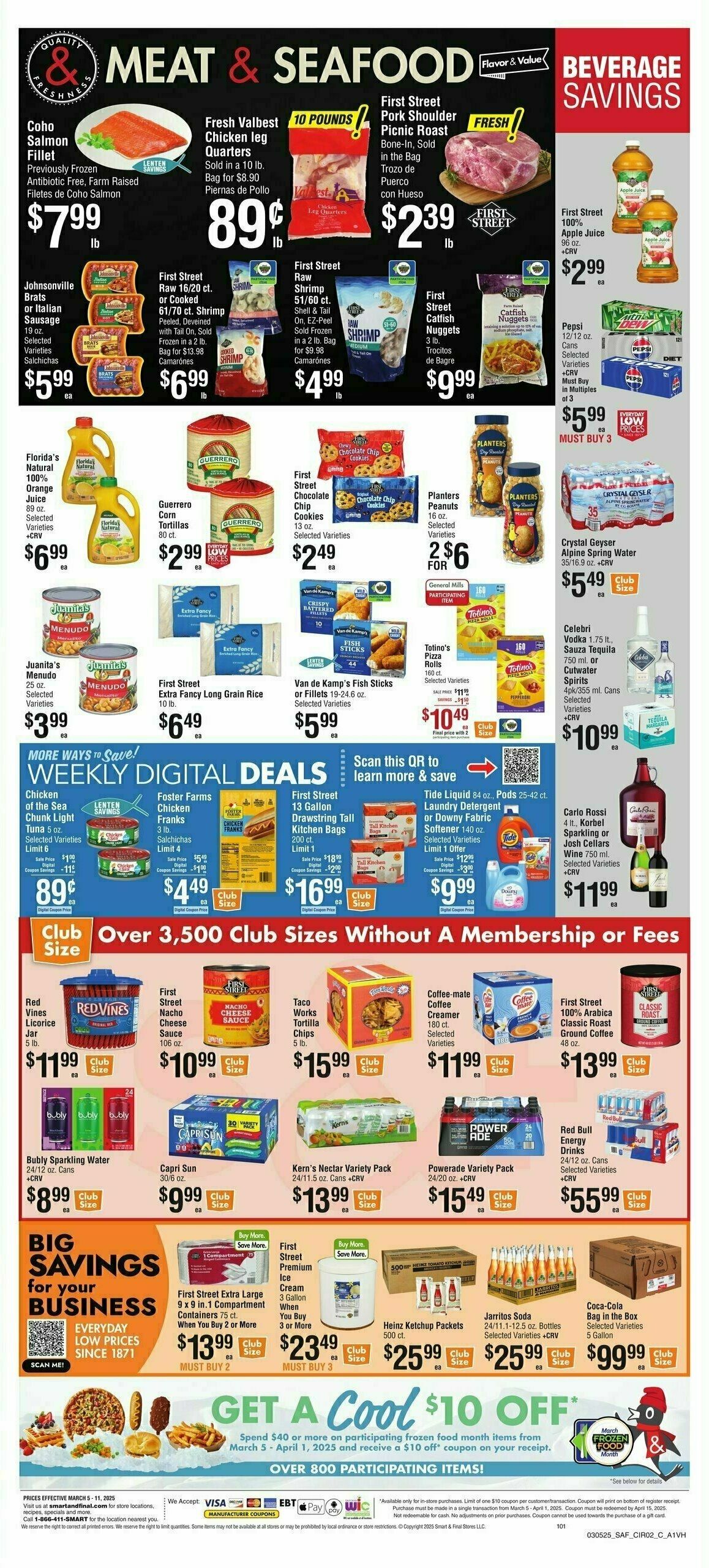 Smart & Final Weekly Ad from March 5