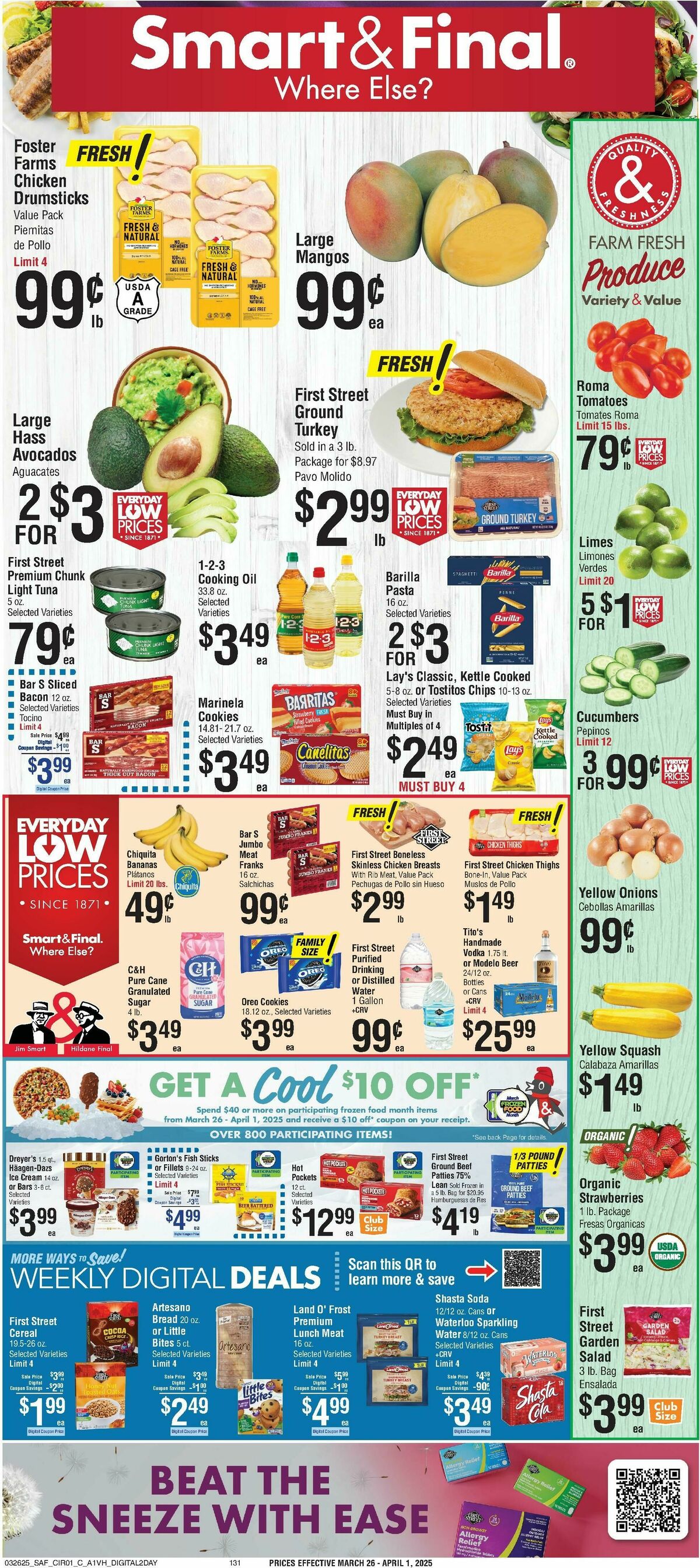 Smart & Final Weekly Ad from March 26