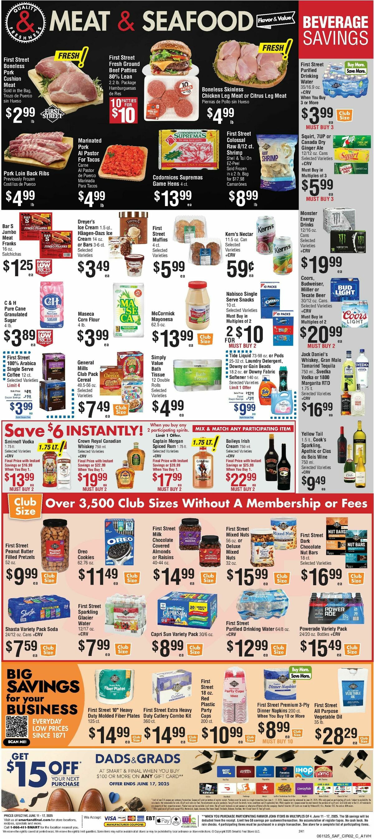 Smart & Final Weekly Ad from June 11