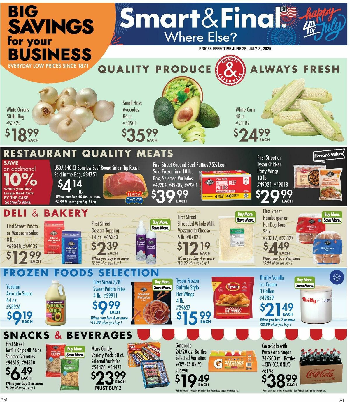 Smart & Final Business & Club Savings Weekly Ad from June 25
