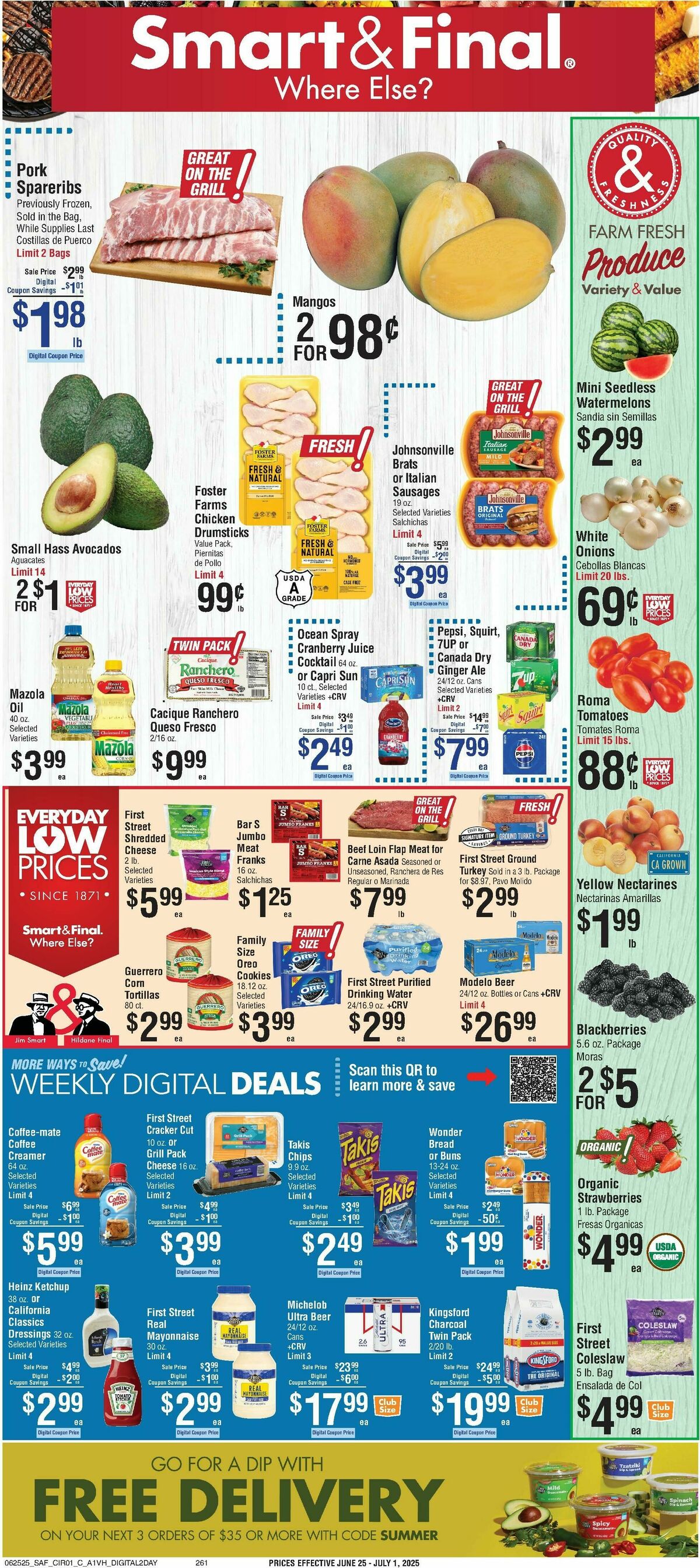 Smart & Final Weekly Ad from June 25