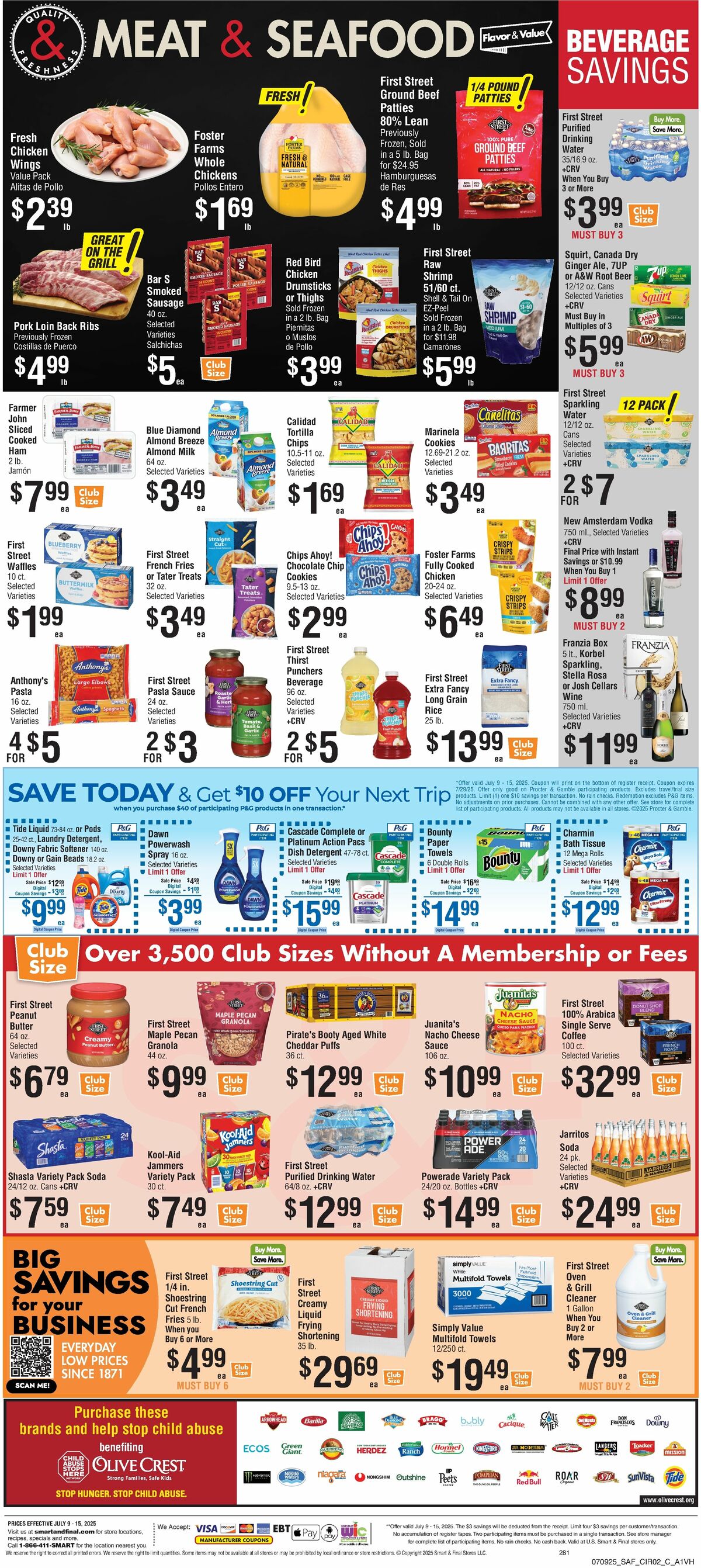 Smart & Final Weekly Ad from July 9