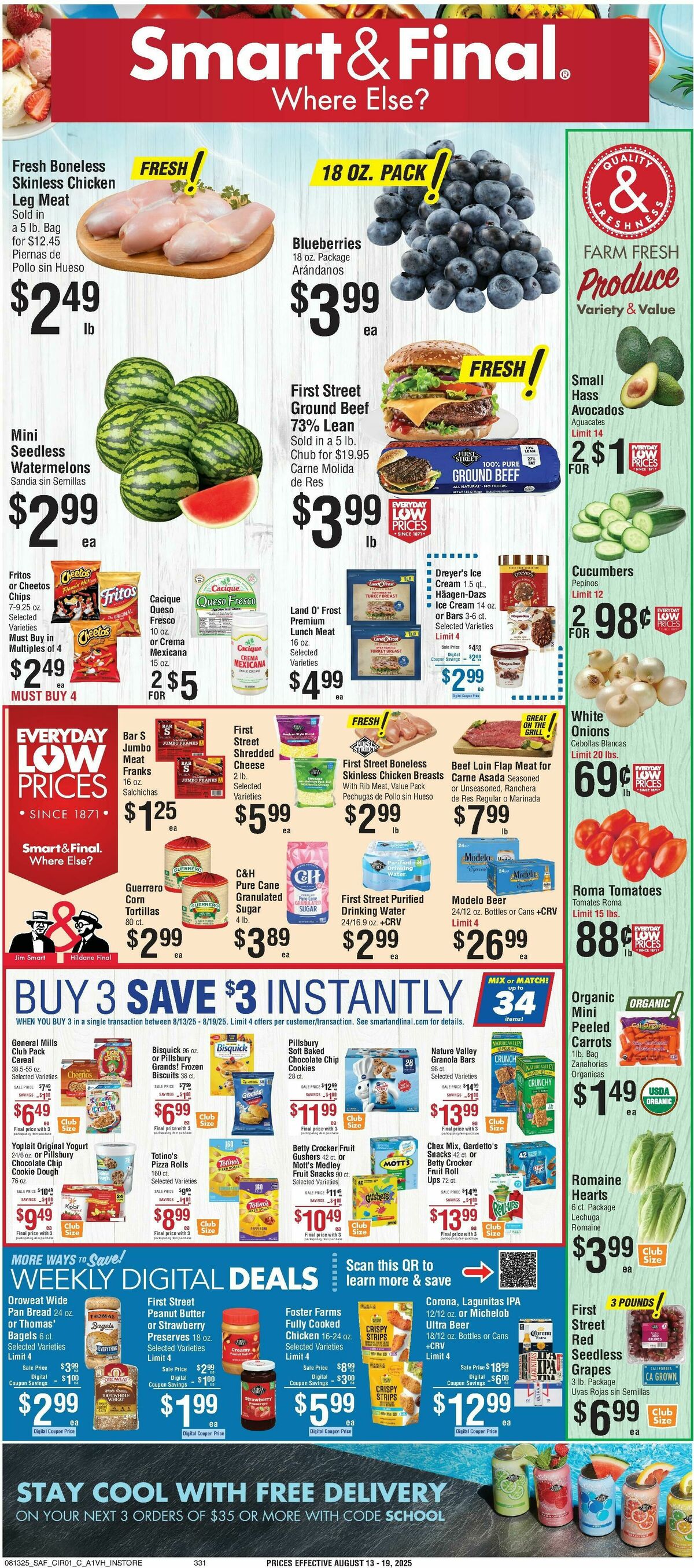 Smart & Final Weekly Ad from August 13
