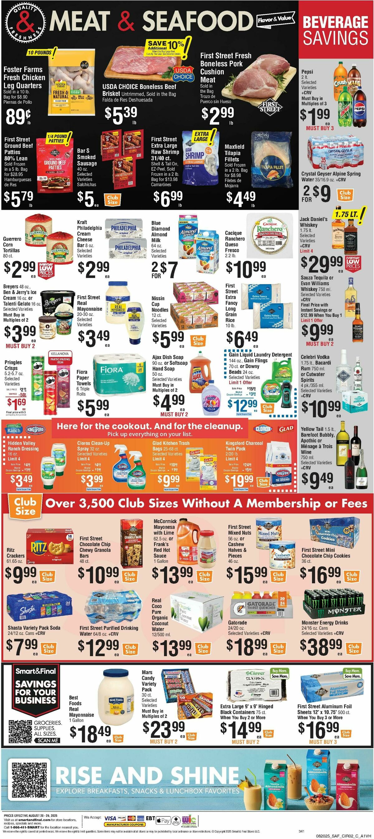 Smart & Final Weekly Ad from August 20
