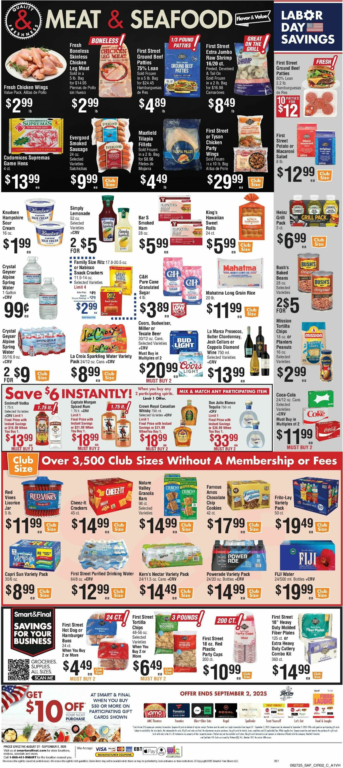 Smart & Final Weekly Ad from August 27