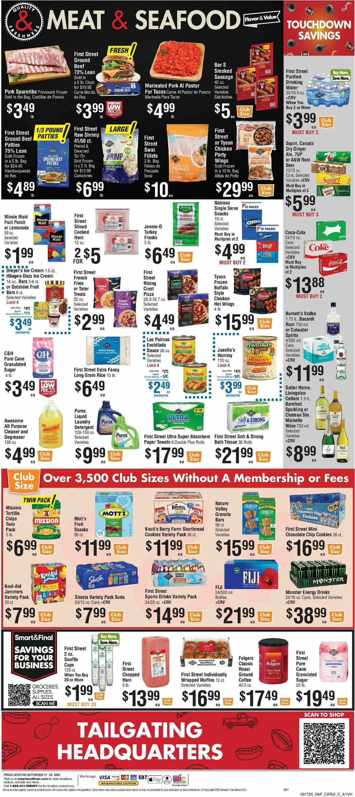 Smart & Final Weekly Ad from September 17