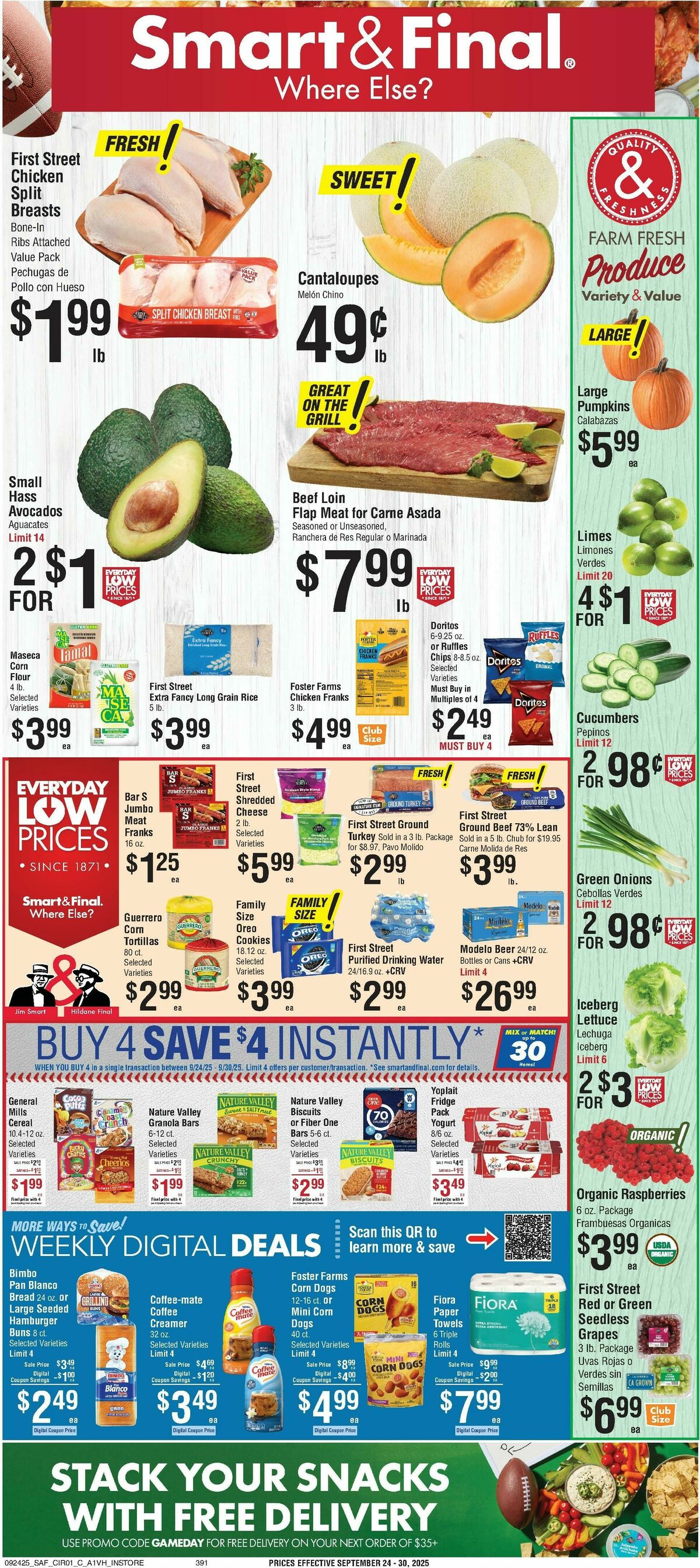 Smart & Final Weekly Ad from September 24