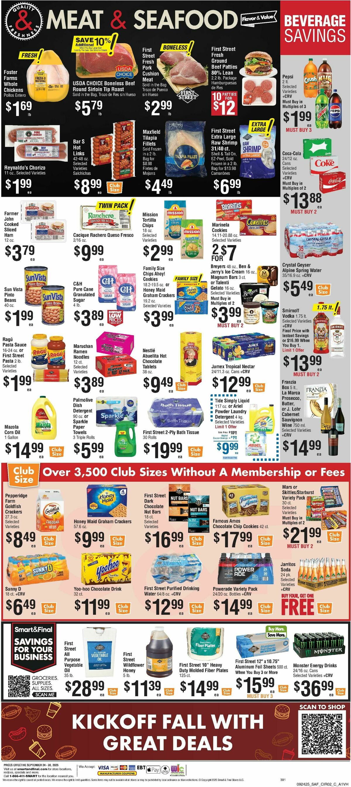 Smart & Final Weekly Ad from September 24