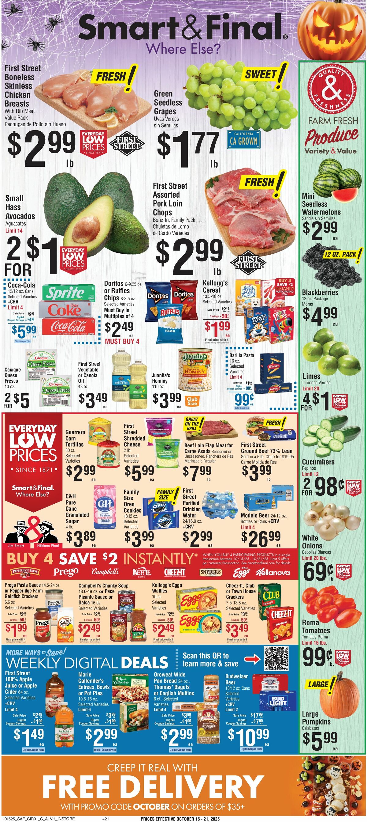 Smart & Final Weekly Ad from October 15