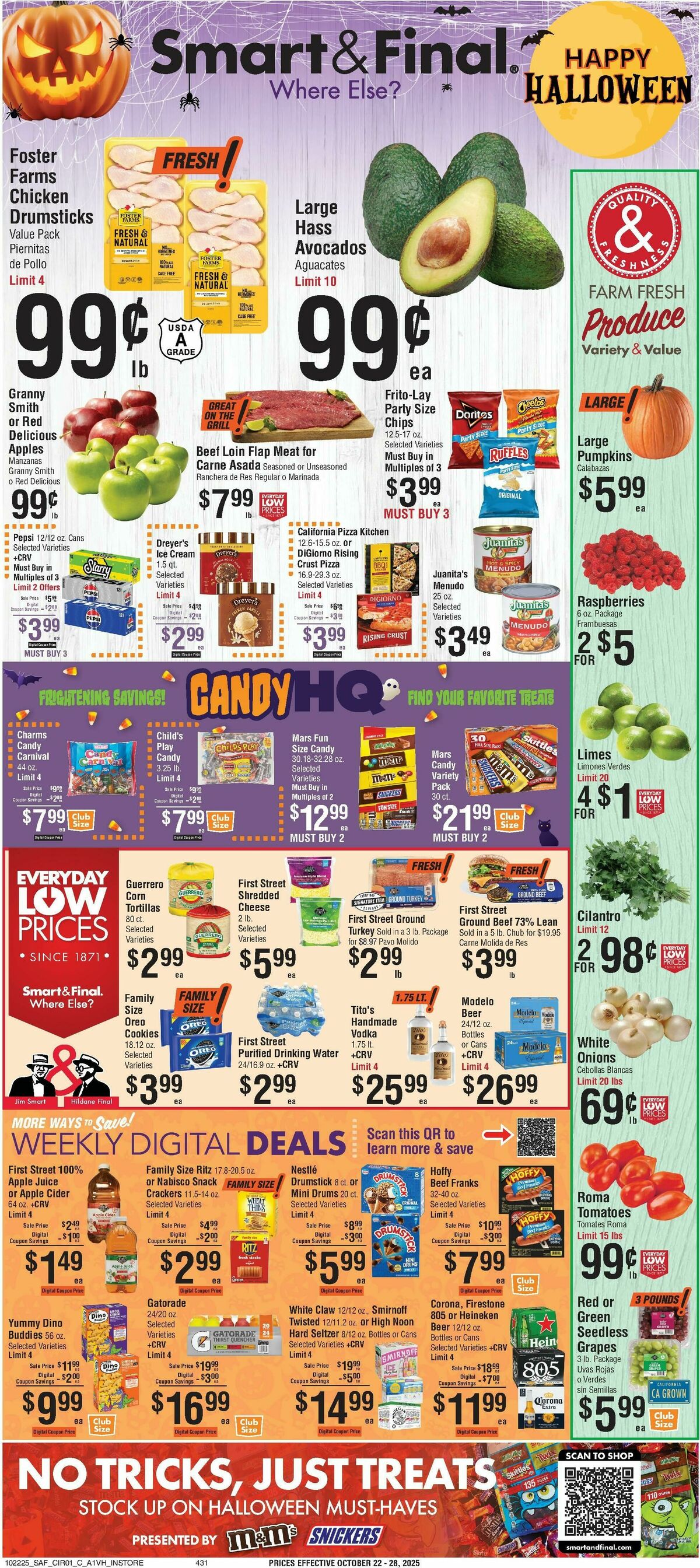 Smart & Final Weekly Ad from October 22