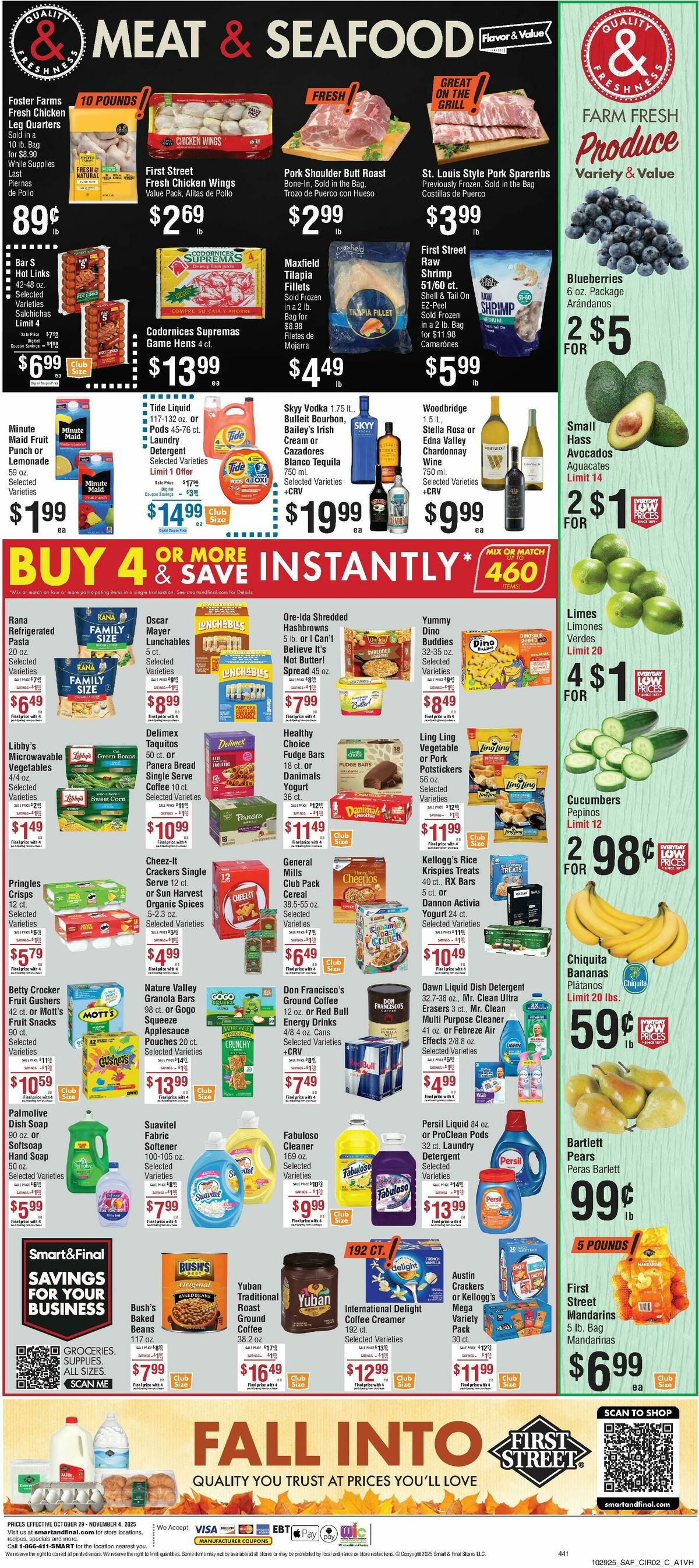 Smart & Final Weekly Ad from October 29