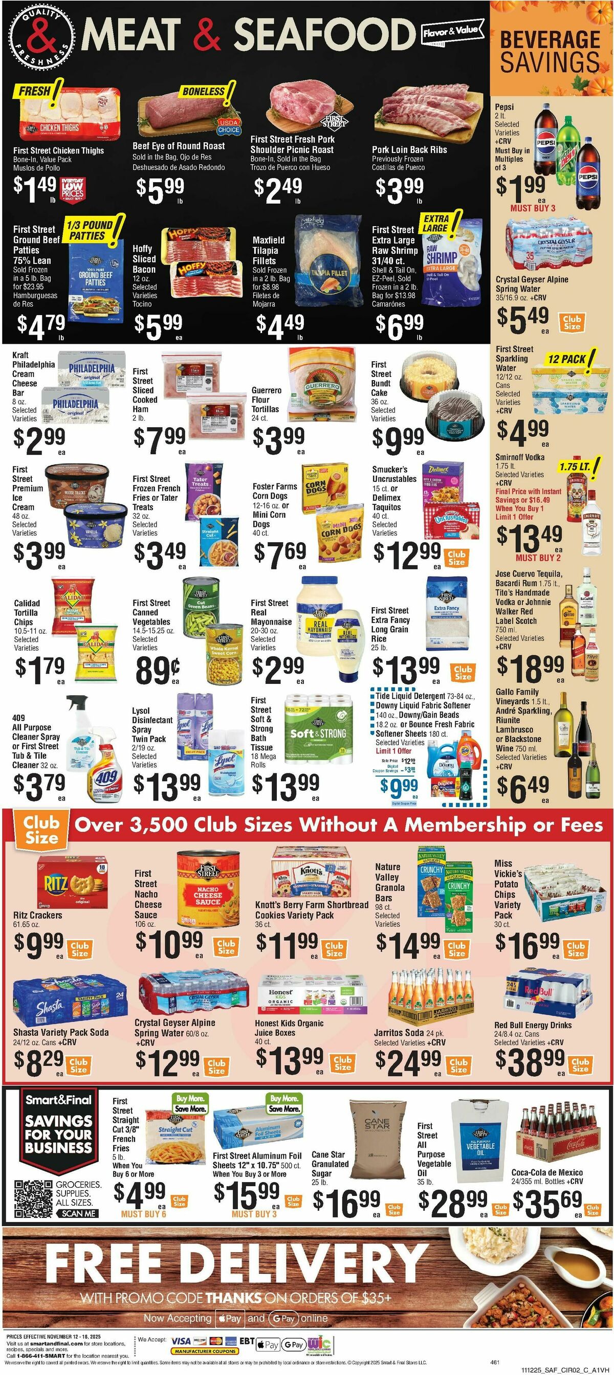Smart & Final Weekly Ad from November 12
