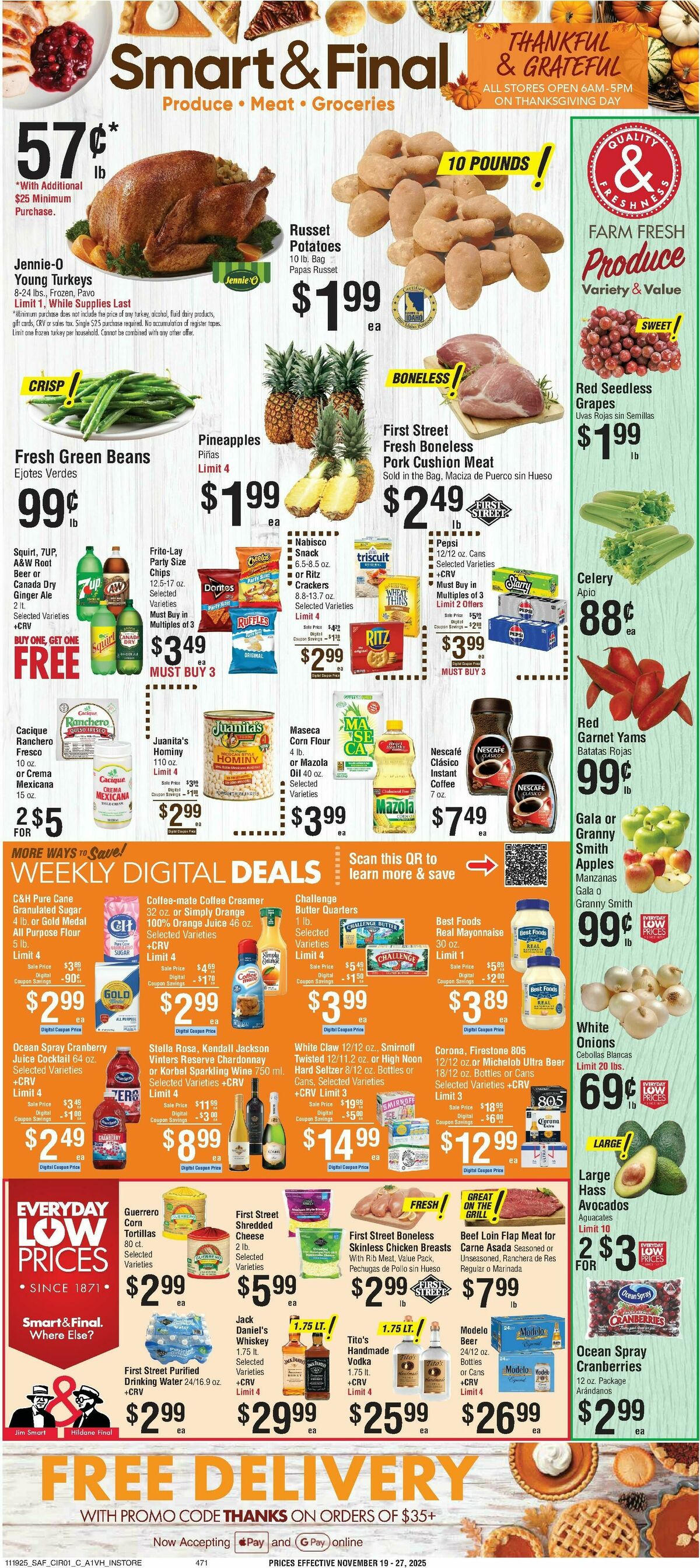 Smart & Final Weekly Ad from November 19
