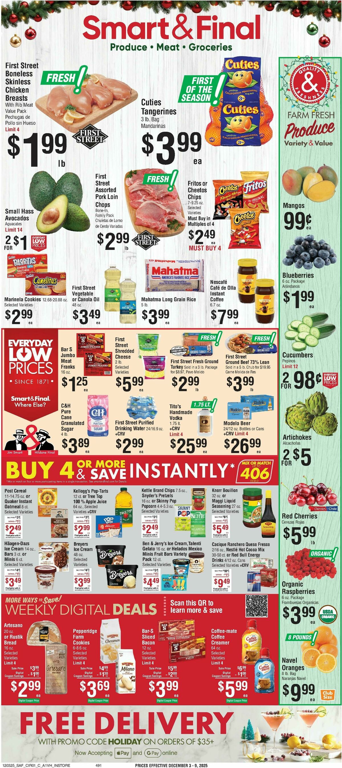 Smart & Final Weekly Ad from December 3