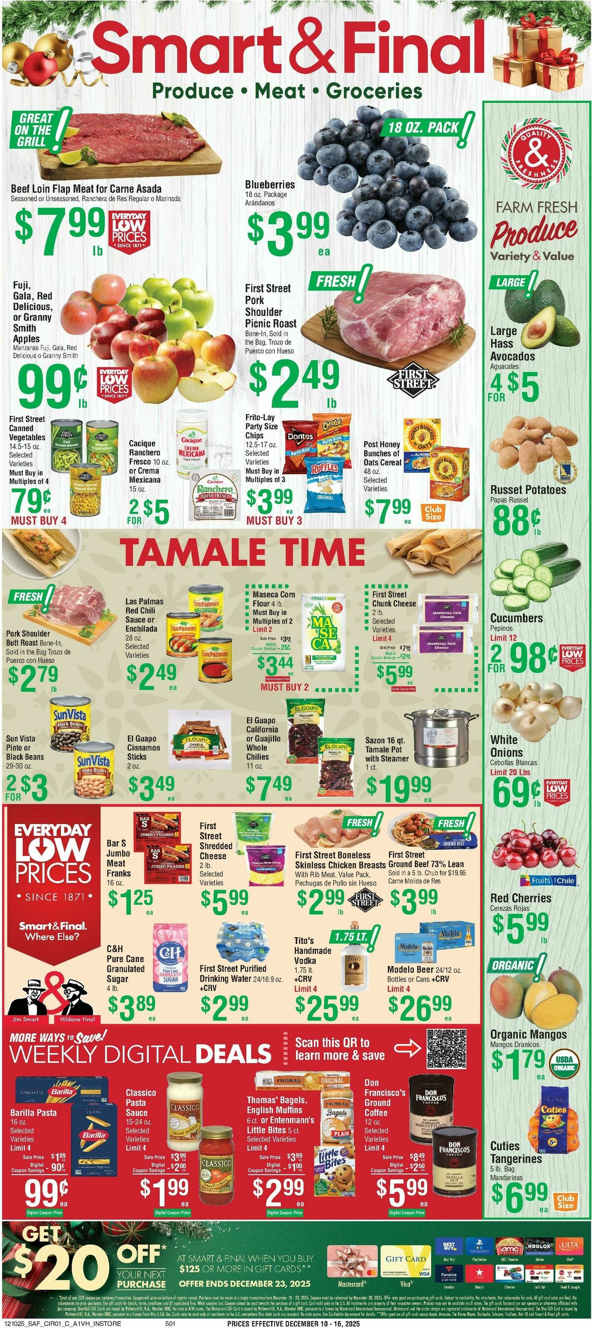 Smart & Final Weekly Ad from December 10