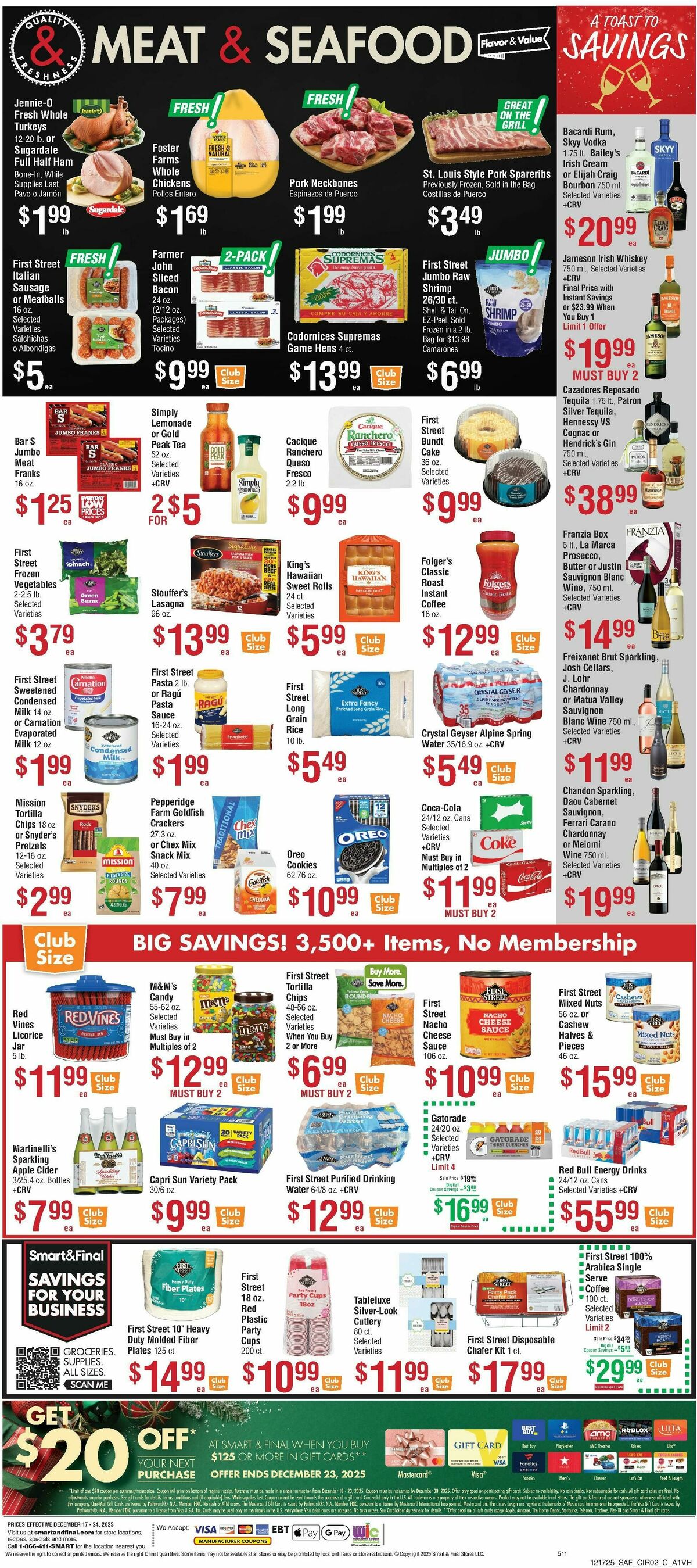 Smart & Final Weekly Ad from December 17