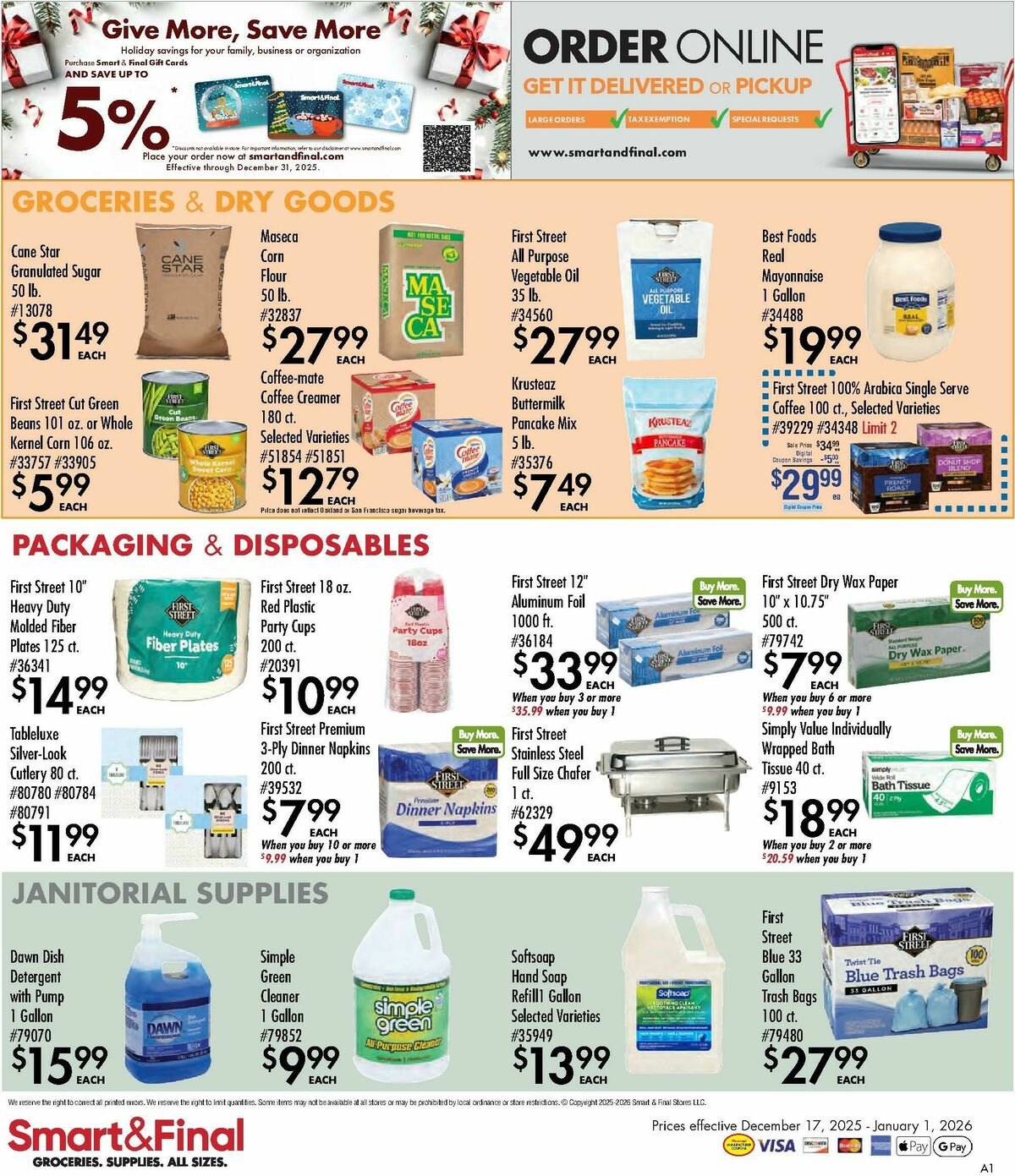 Smart & Final Business & Club Savings Weekly Ad from December 17