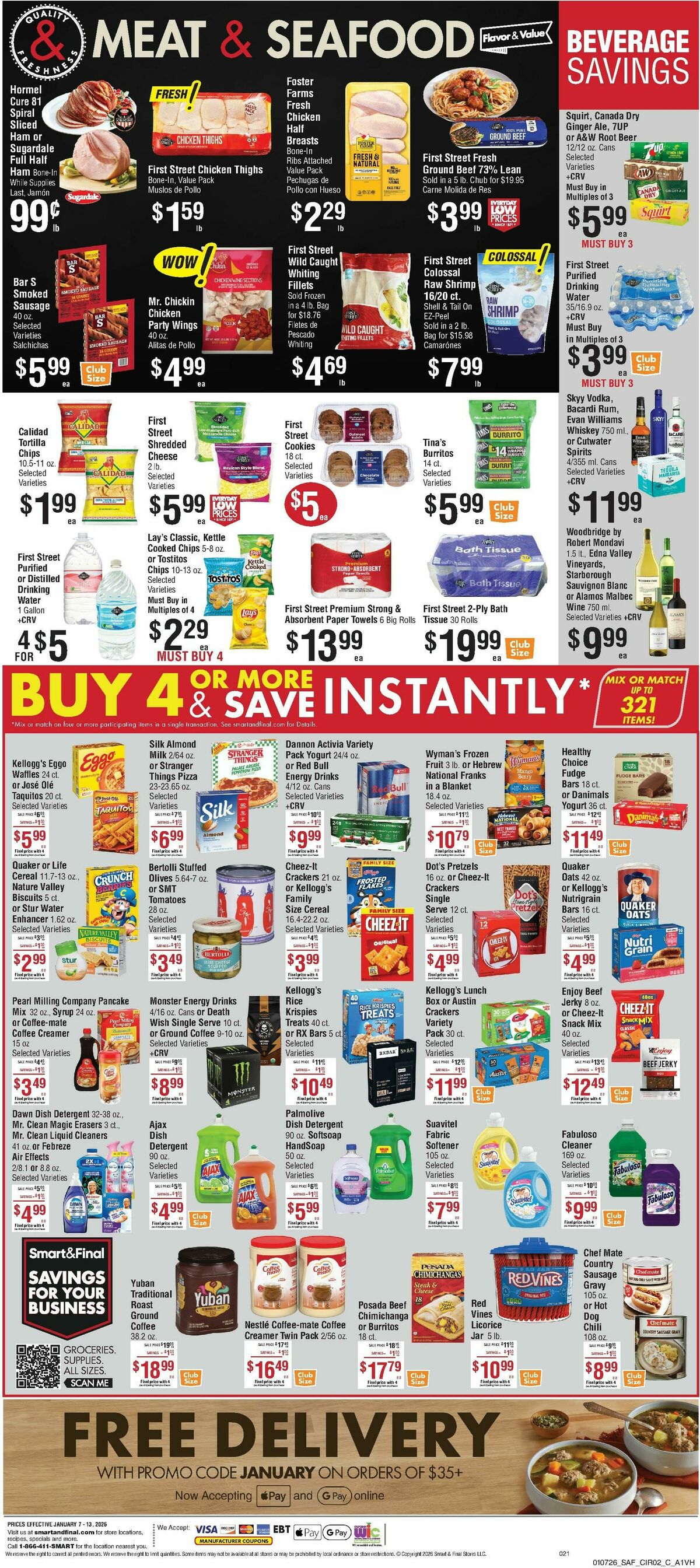 Smart & Final Weekly Ad from January 7