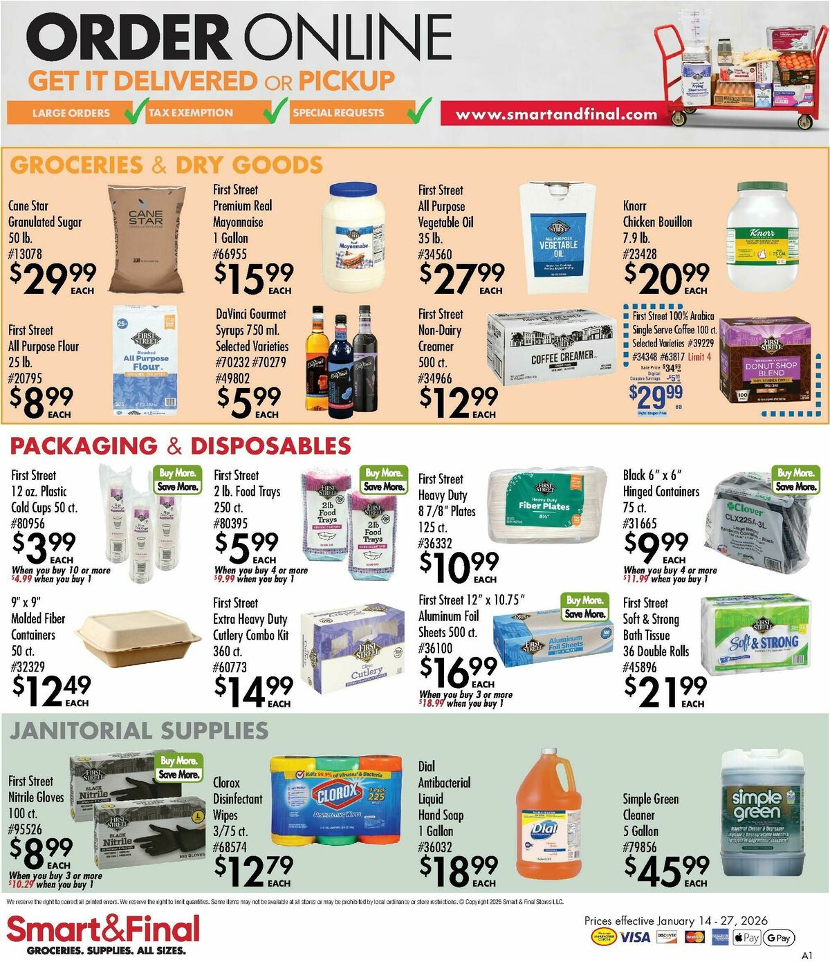 Smart & Final Business & Club Savings Weekly Ad from January 14