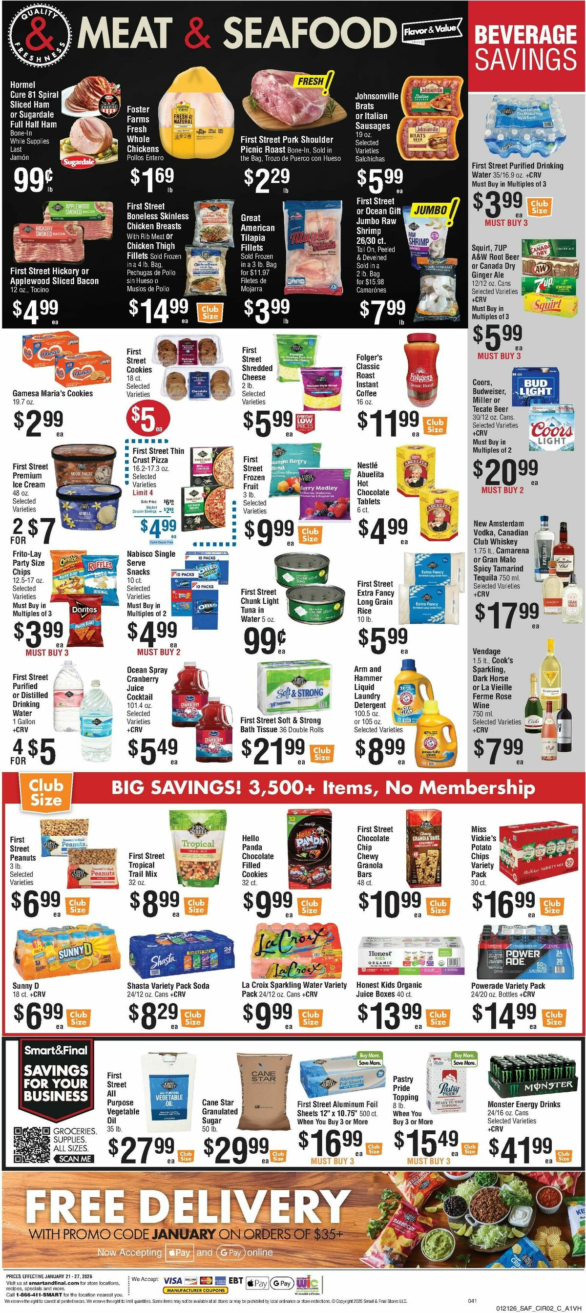 Smart & Final Weekly Ad from January 21
