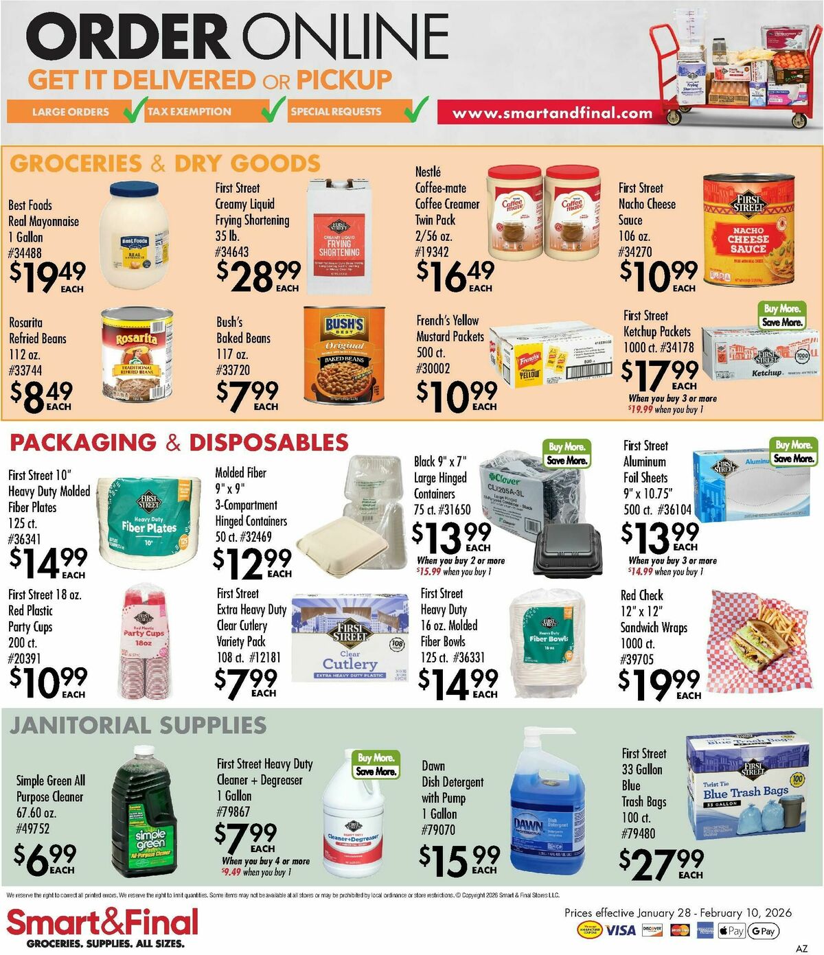 Smart & Final Business & Club Savings Weekly Ad from January 28