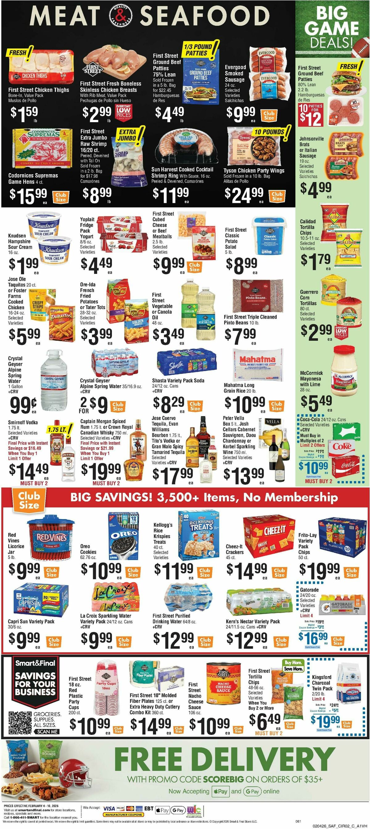 Smart & Final Weekly Ad from February 4