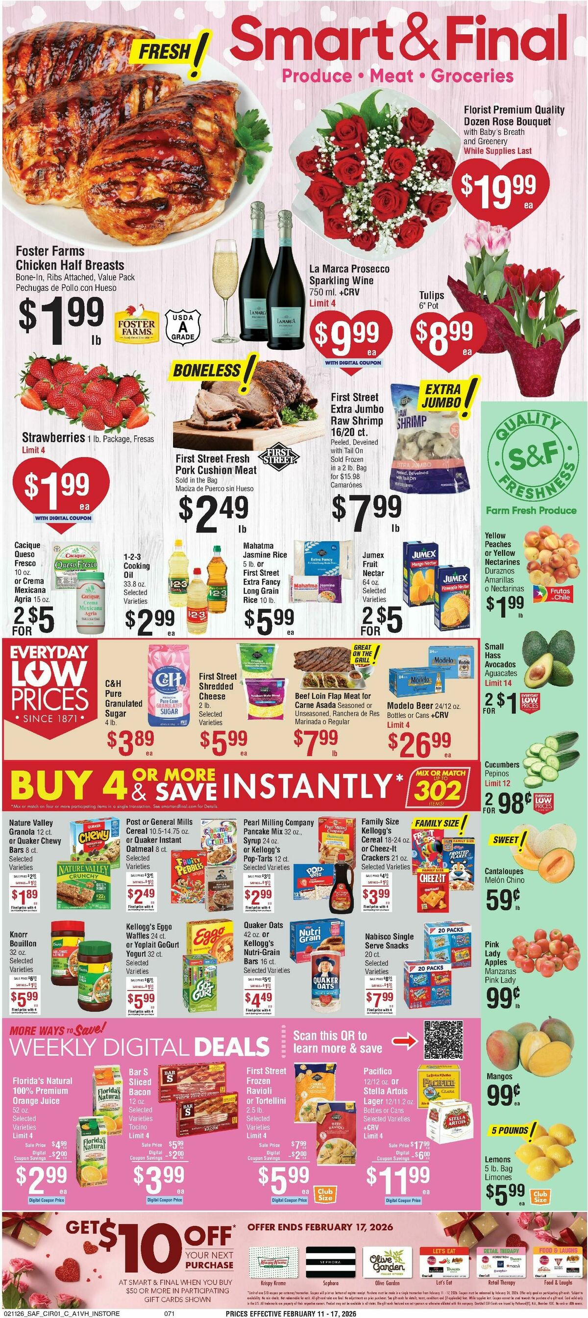 Smart & Final Weekly Ad from February 11