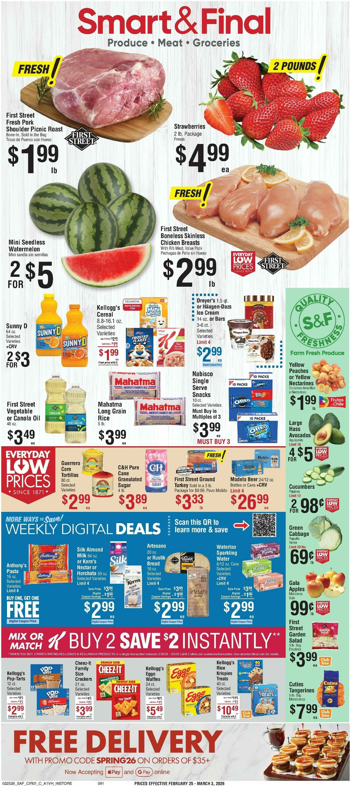 Smart & Final Weekly Ad from February 25