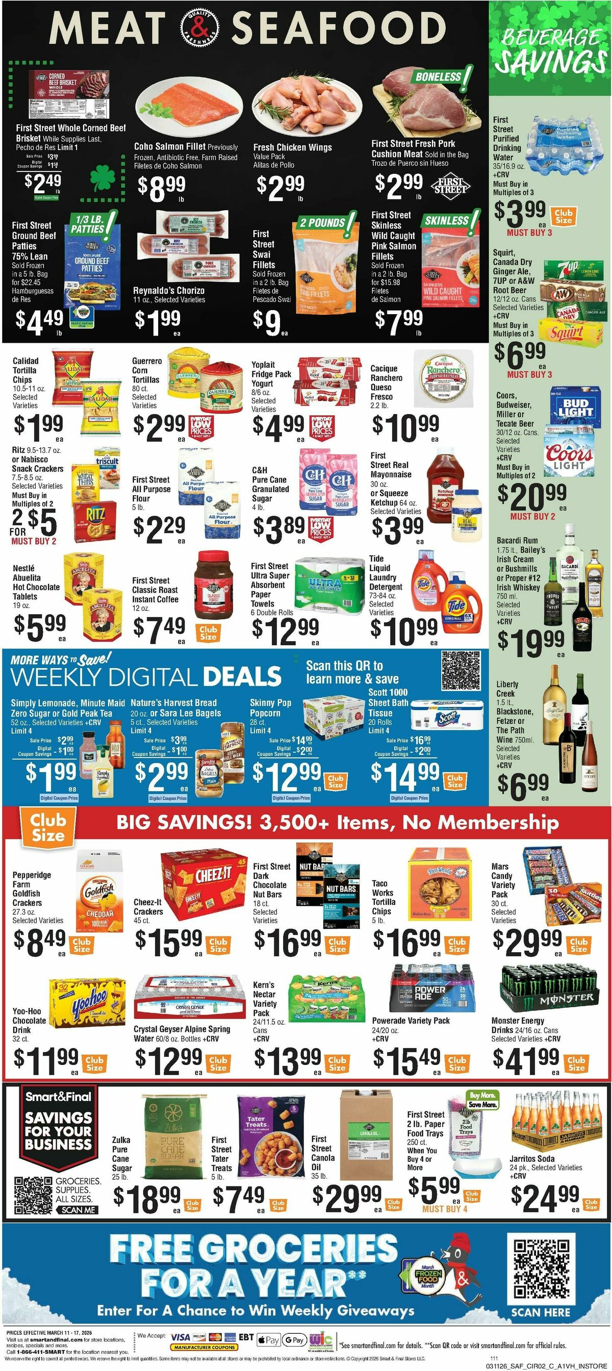 Smart & Final Weekly Ad from March 11