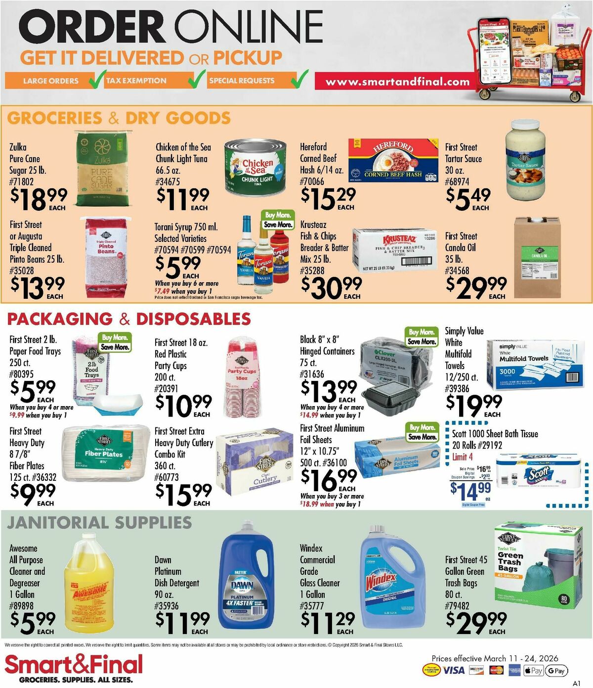 Smart & Final Business & Club Savings Weekly Ad from March 11