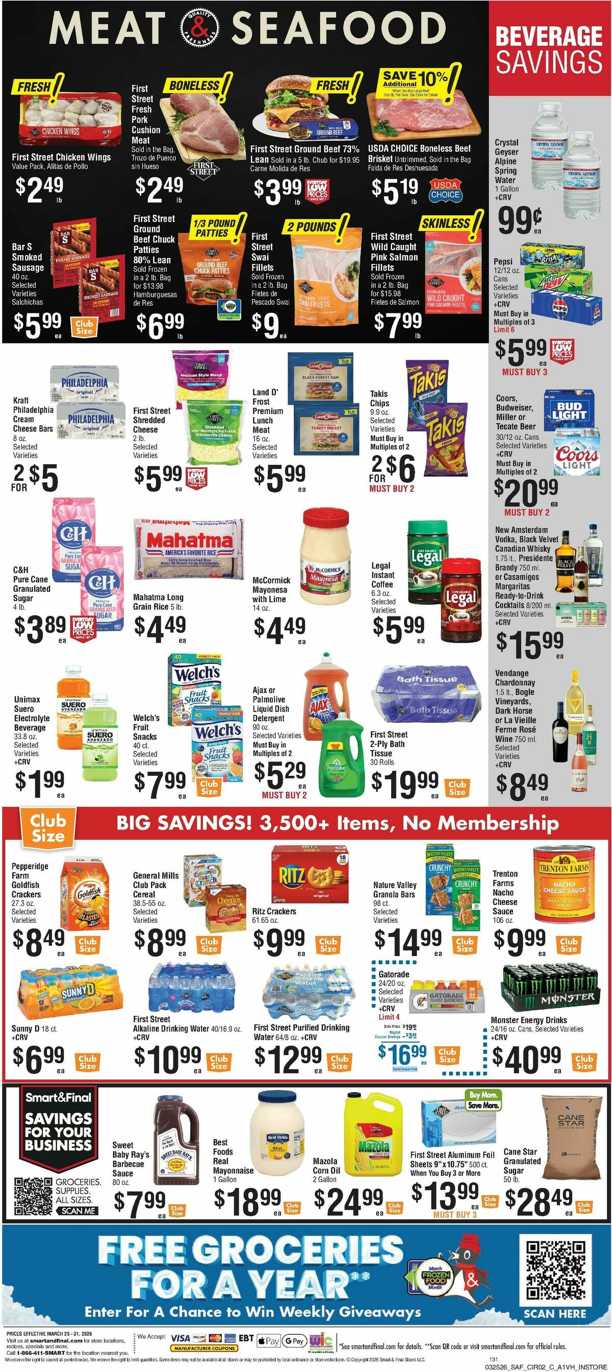 Smart & Final Weekly Ad from March 25