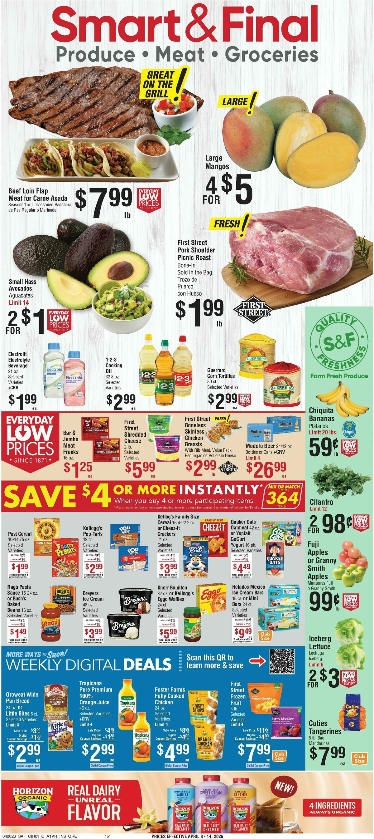 Smart & Final Weekly Ad from April 8