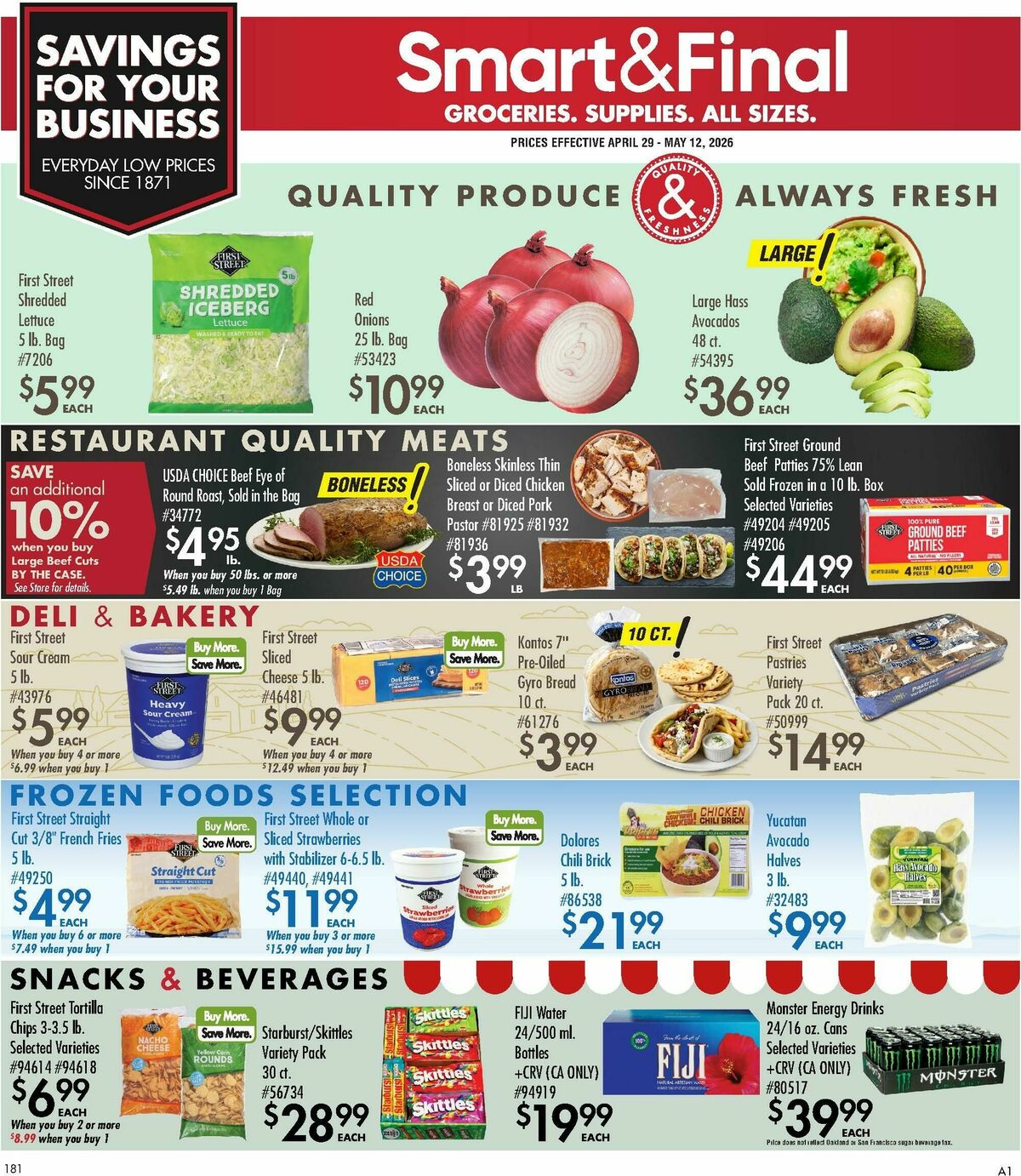 Smart & Final Weekly Ad from April 29