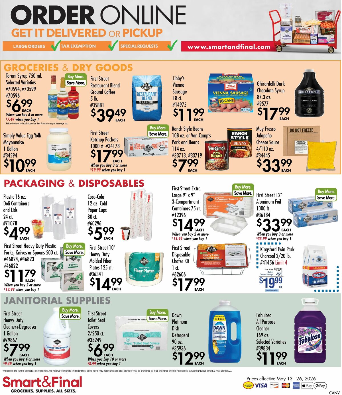 Smart & Final Business & Club Savings Weekly Ad from May 13