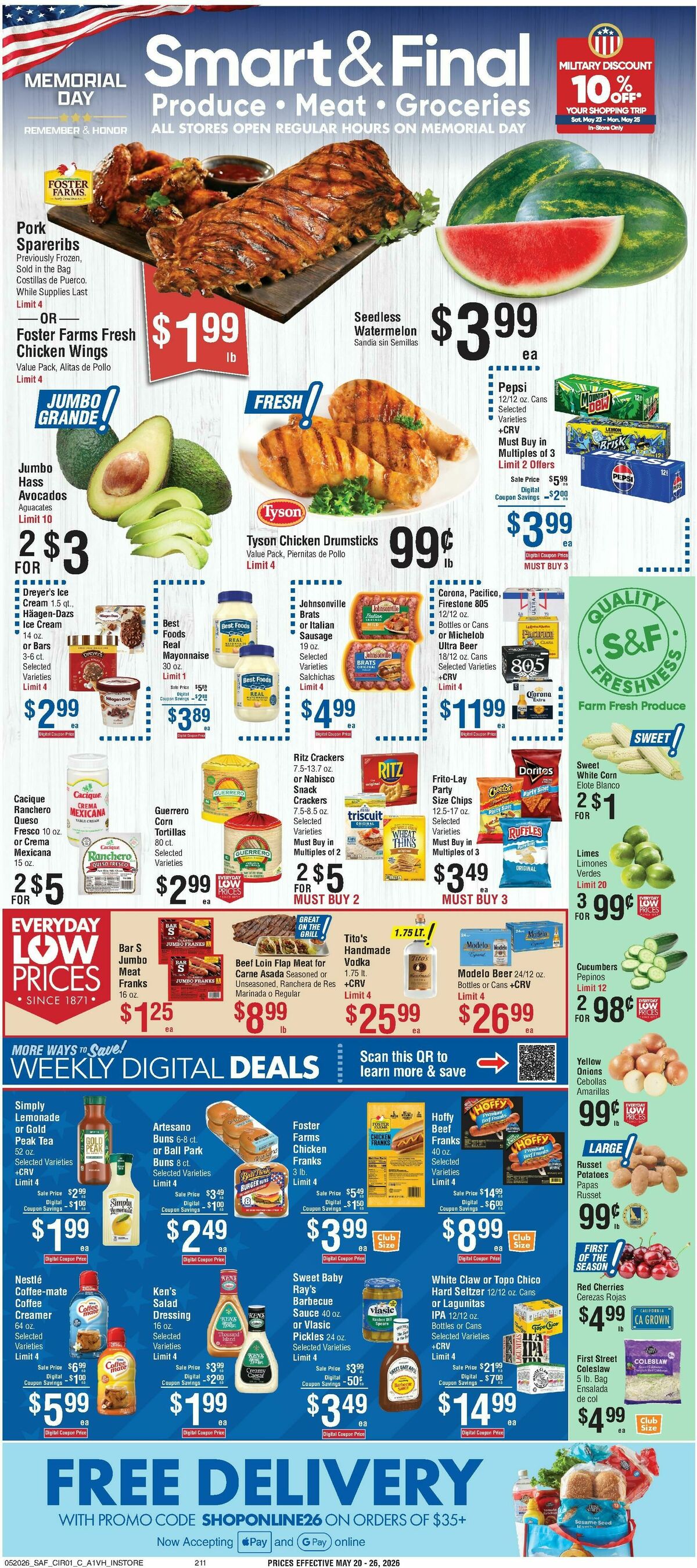 Smart & Final Weekly Ad from May 20