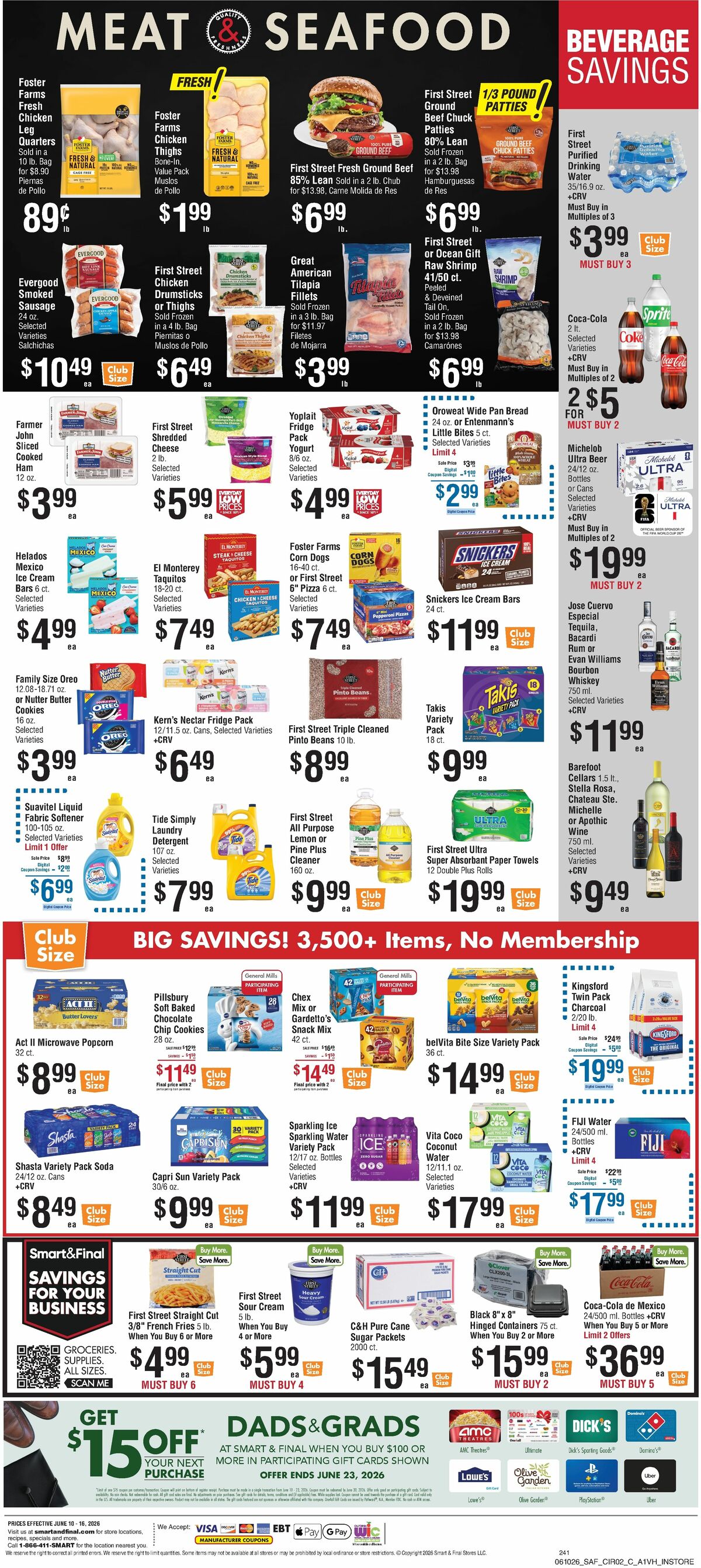 Smart & Final Weekly Ad from June 10