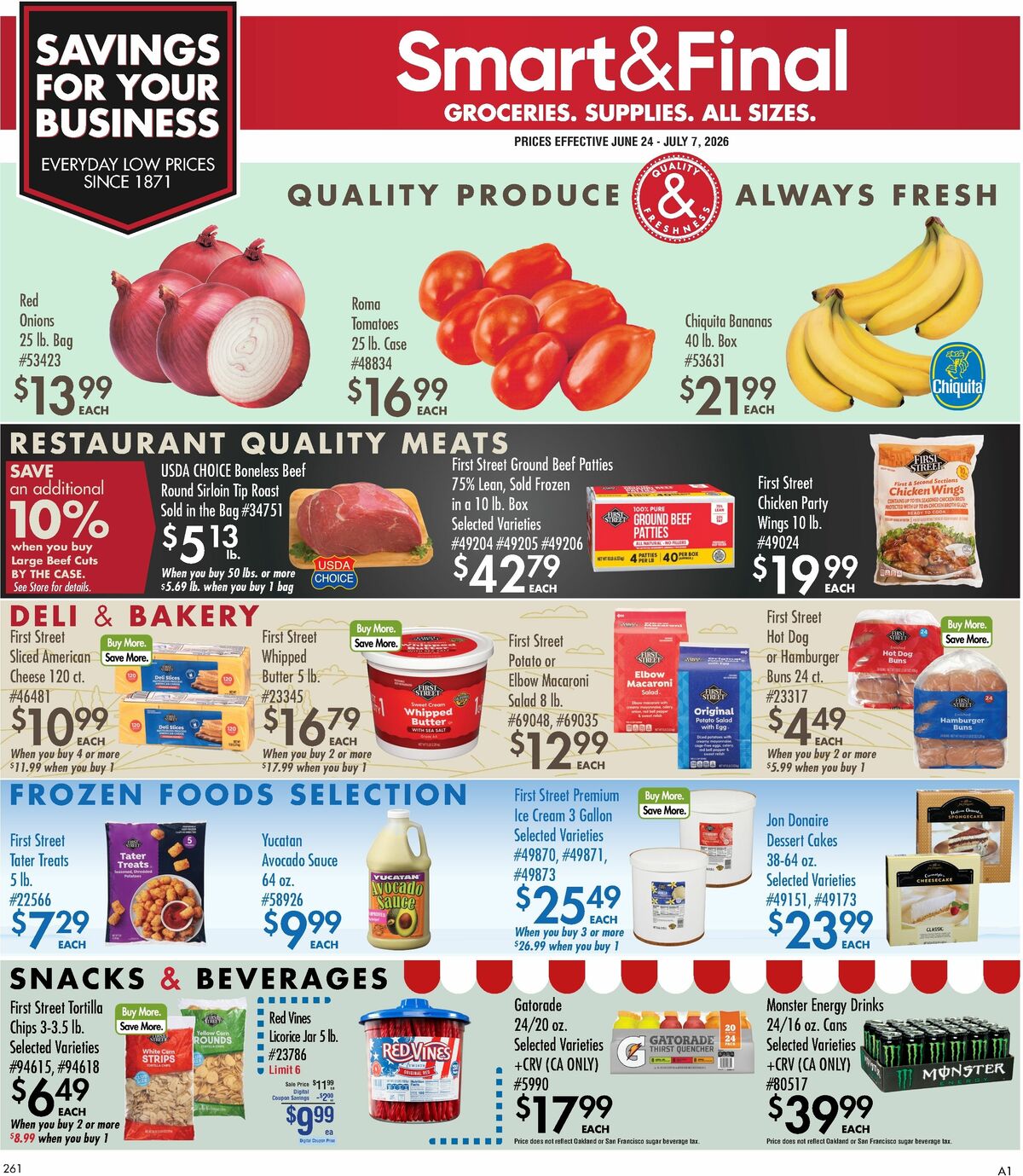 Smart & Final Business & Club Savings Weekly Ad from June 24