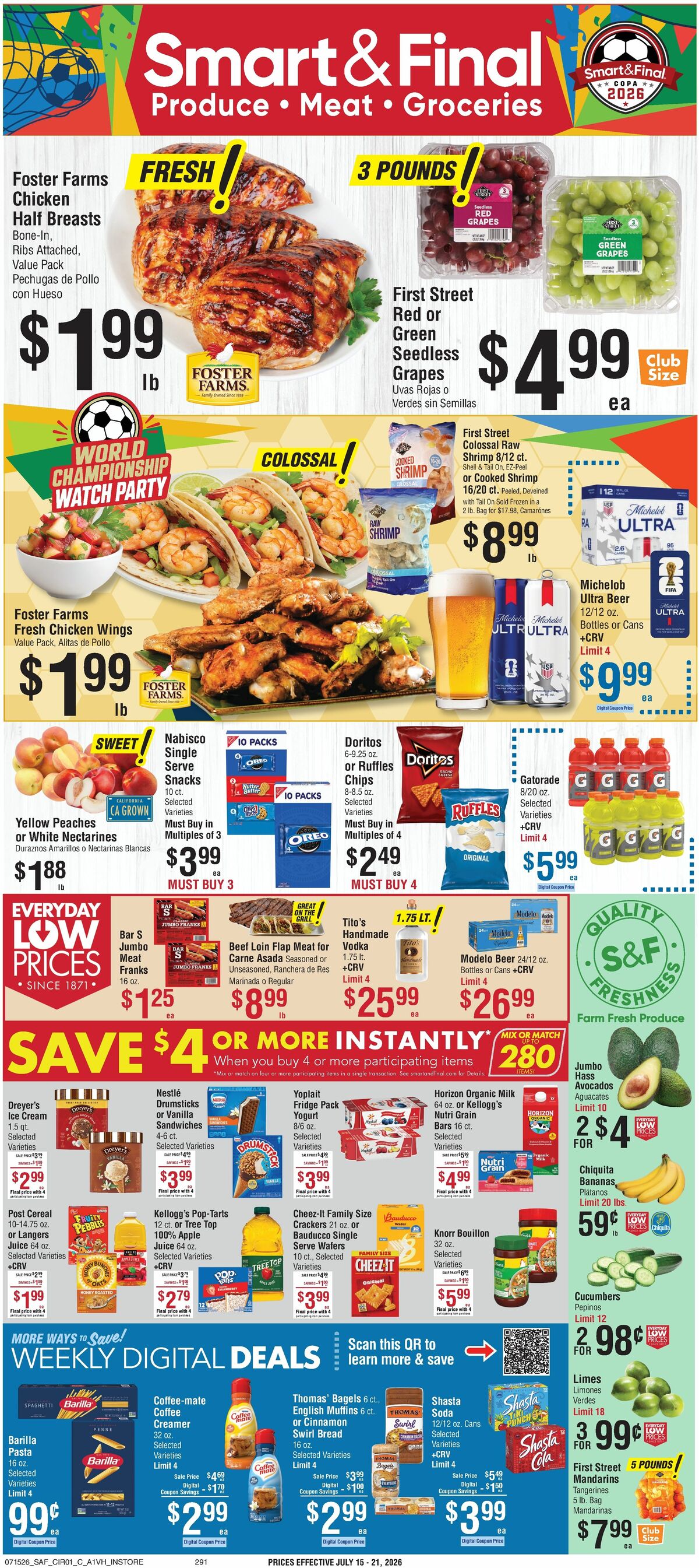 Smart & Final Weekly Ad from July 15
