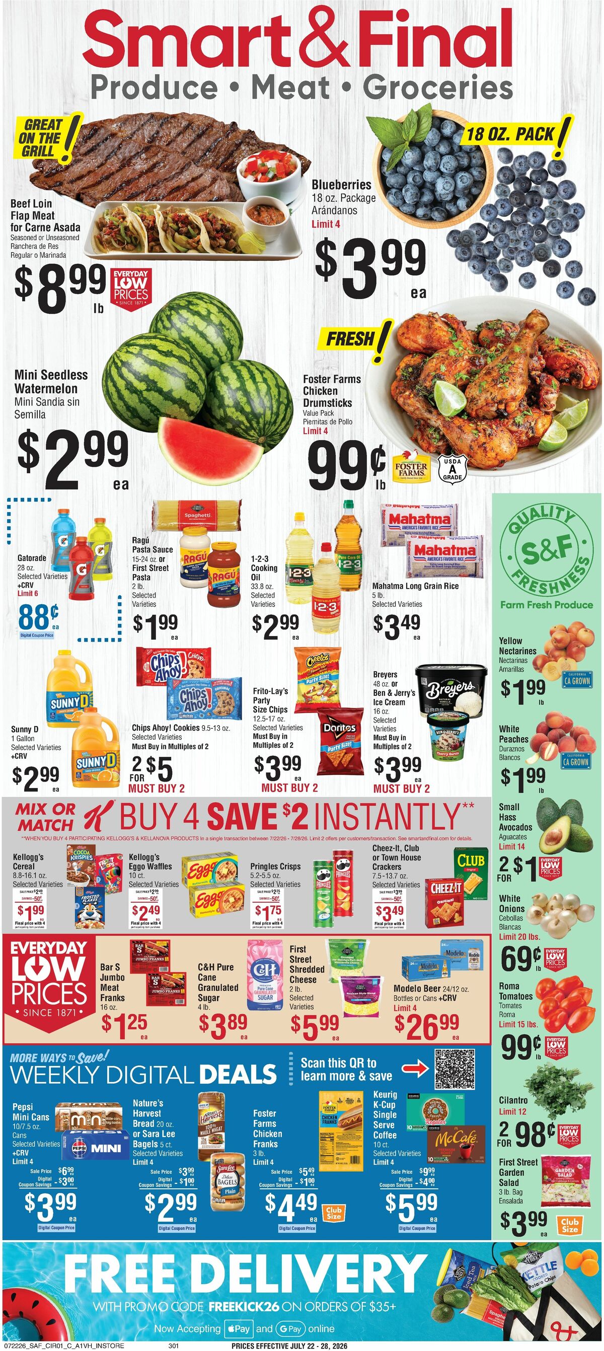 Smart & Final Weekly Ad from July 22