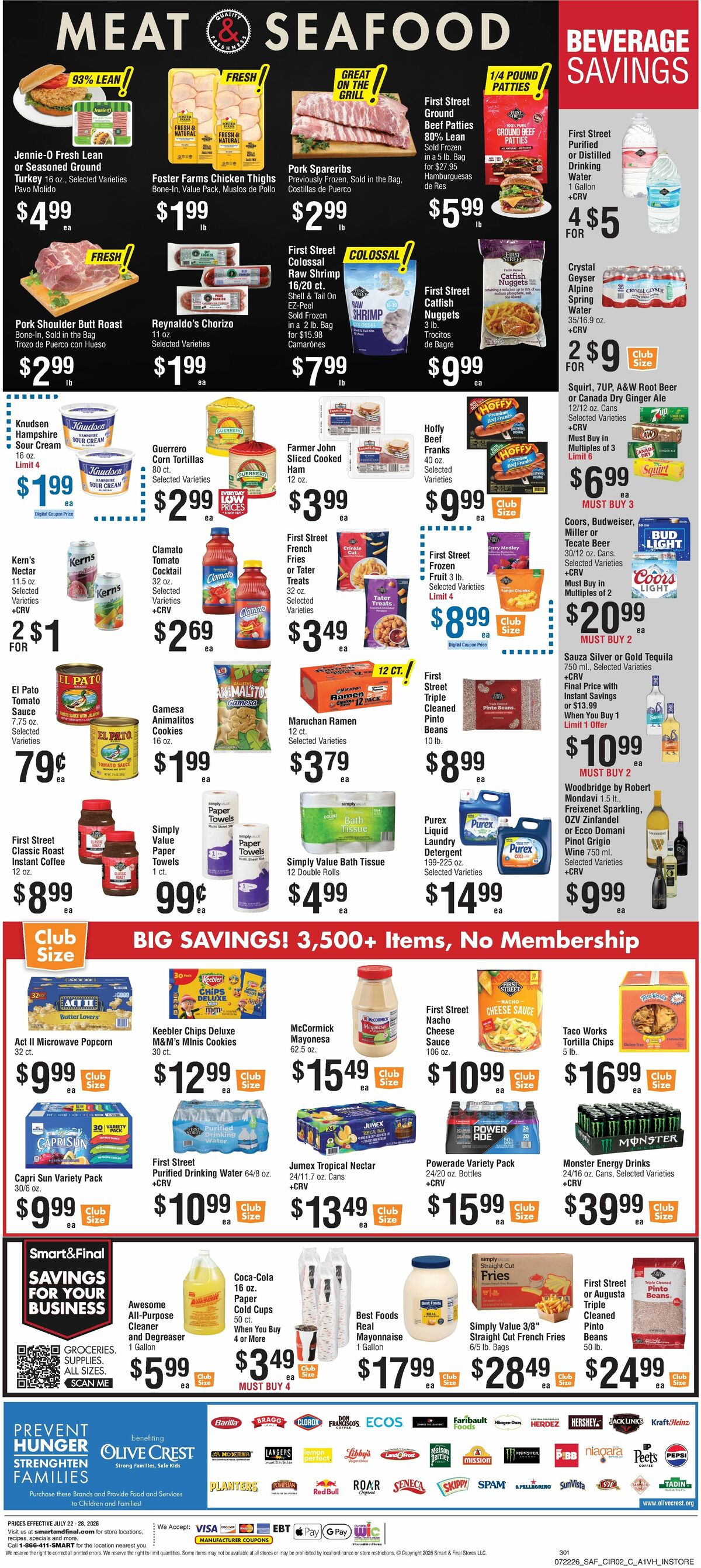 Smart & Final Weekly Ad from July 22