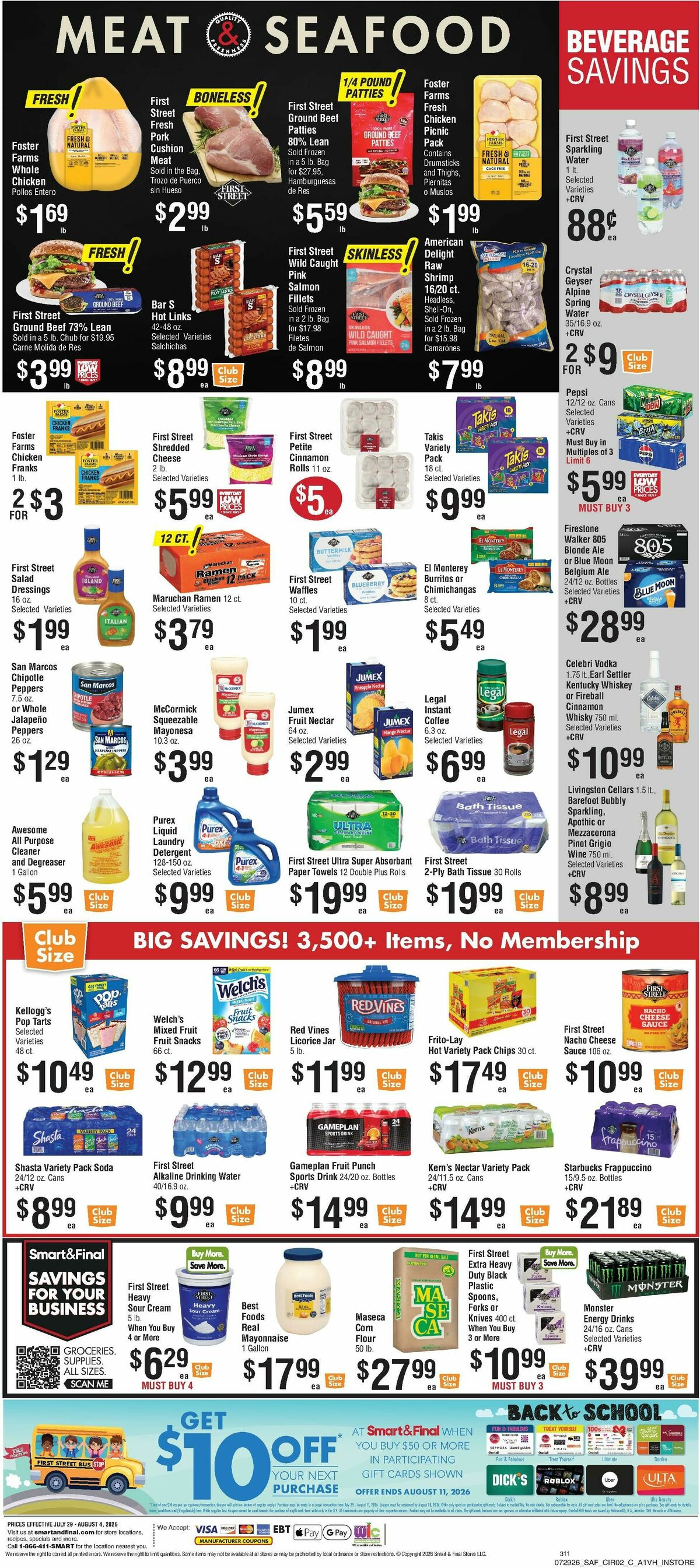 Smart & Final Weekly Ad from July 29