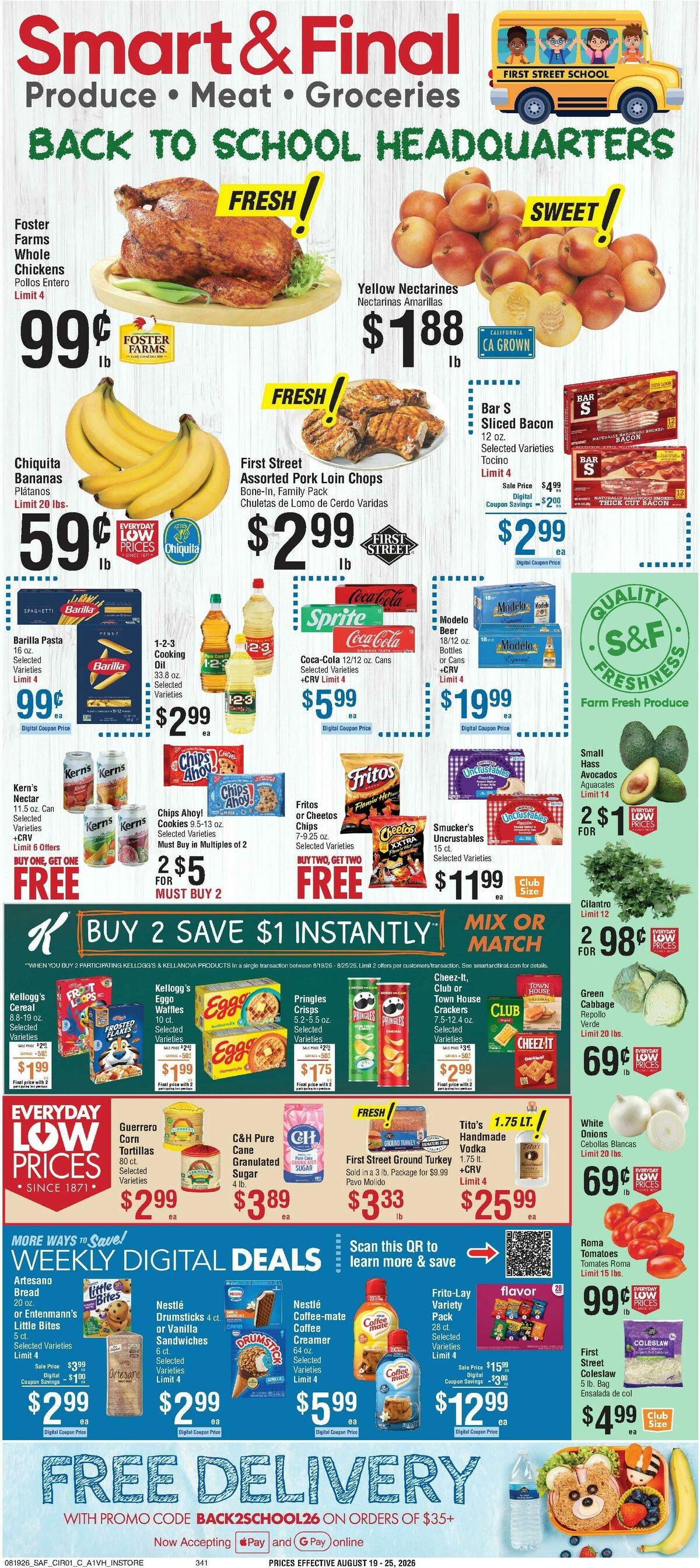 Smart & Final Weekly Ad from August 19