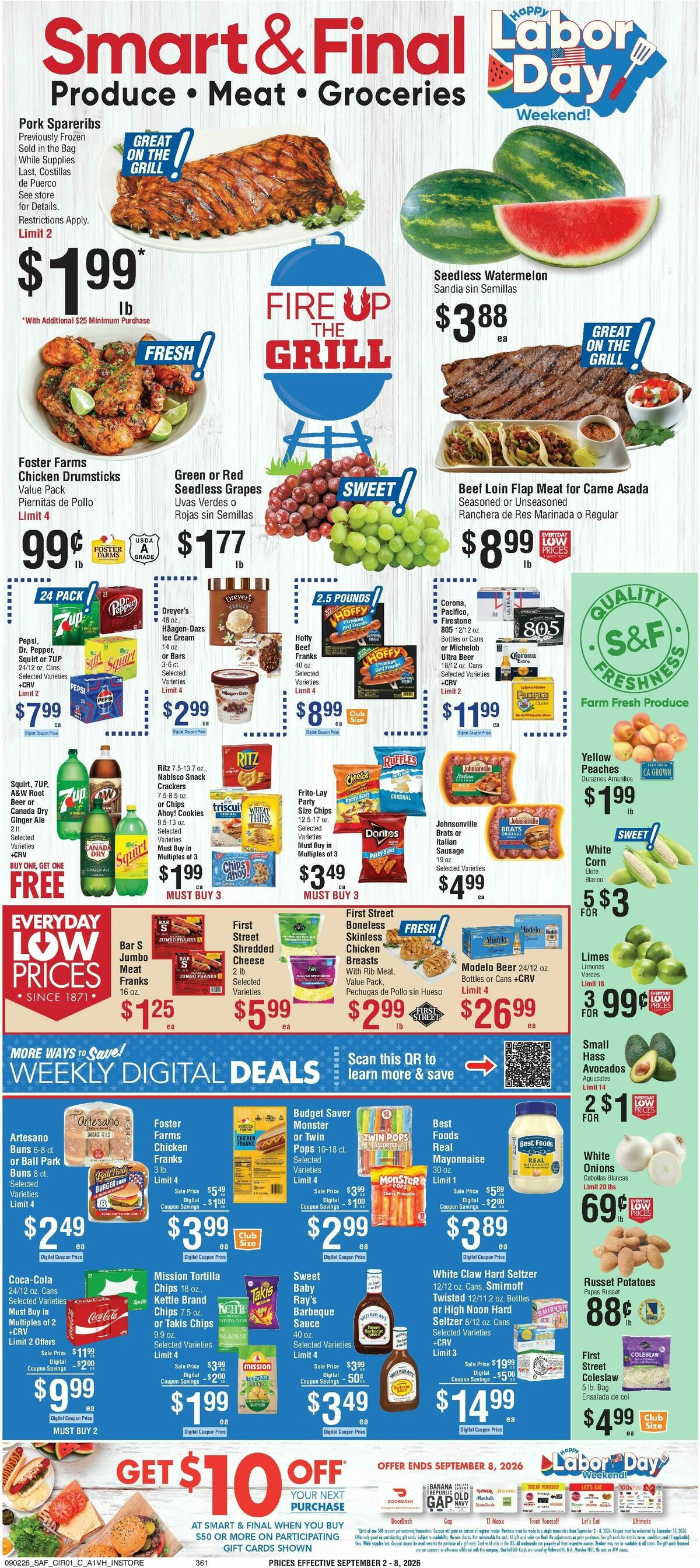 Smart & Final Weekly Ad from September 2