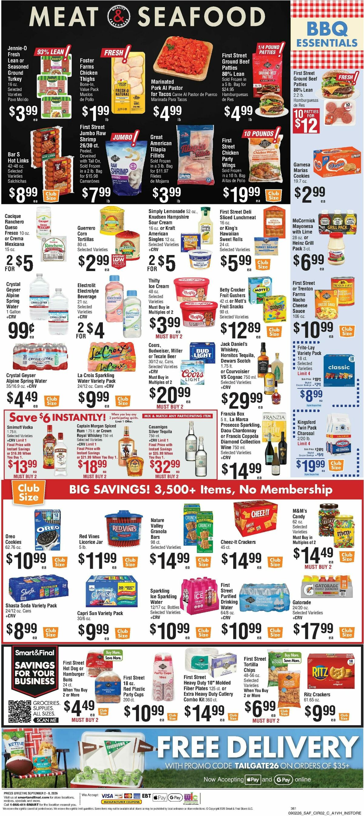 Smart & Final Weekly Ad from September 2