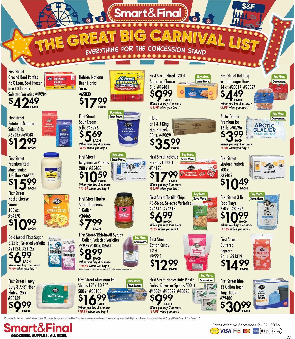 Smart & Final Weekly Ad from September 9