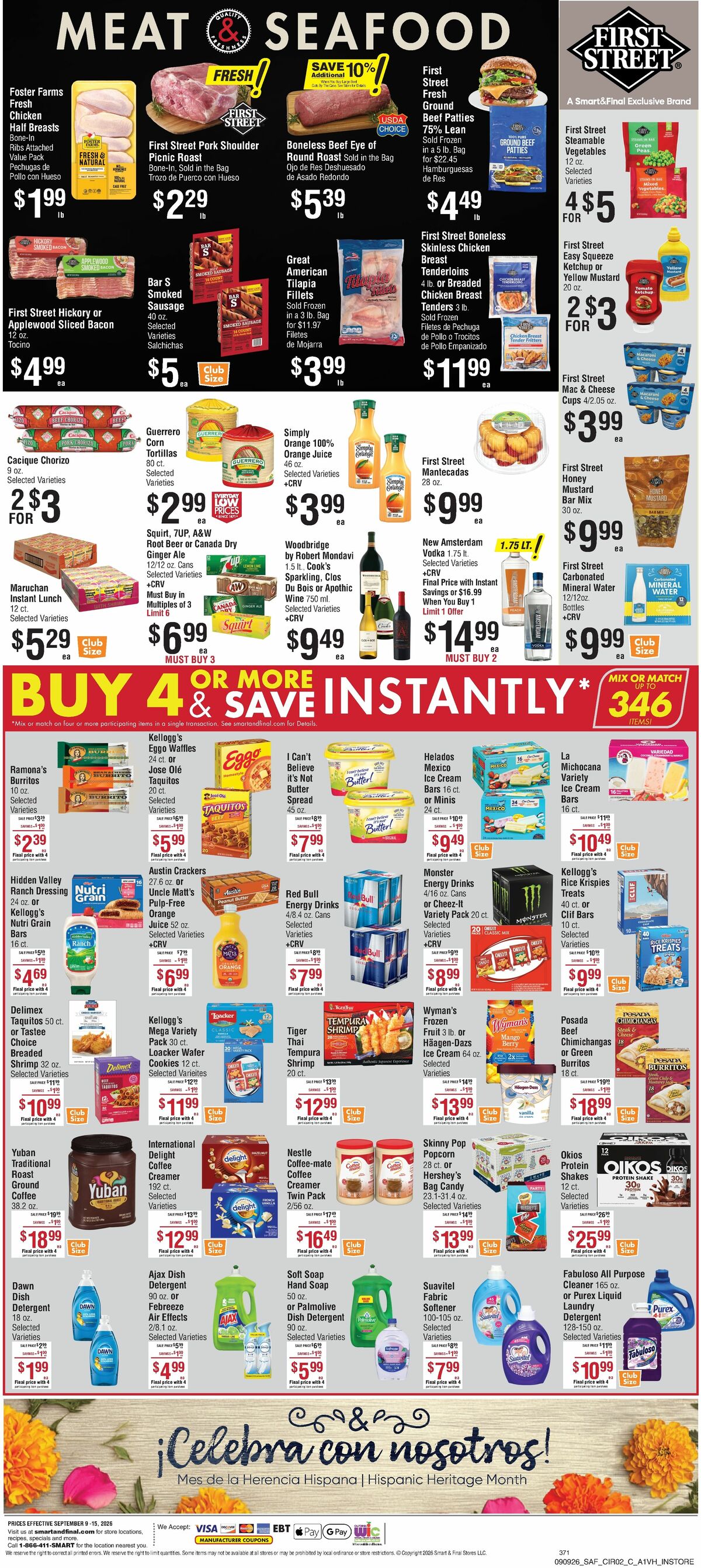 Smart & Final Weekly Ad from September 9
