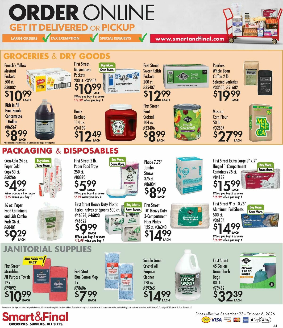 Smart & Final Business & Club Savings Weekly Ad from September 23