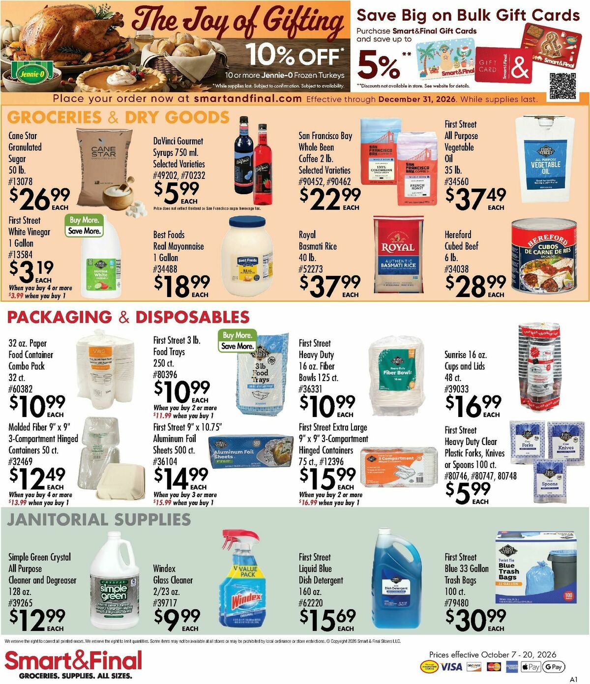 Smart & Final Business & Club Savings Weekly Ad from October 7